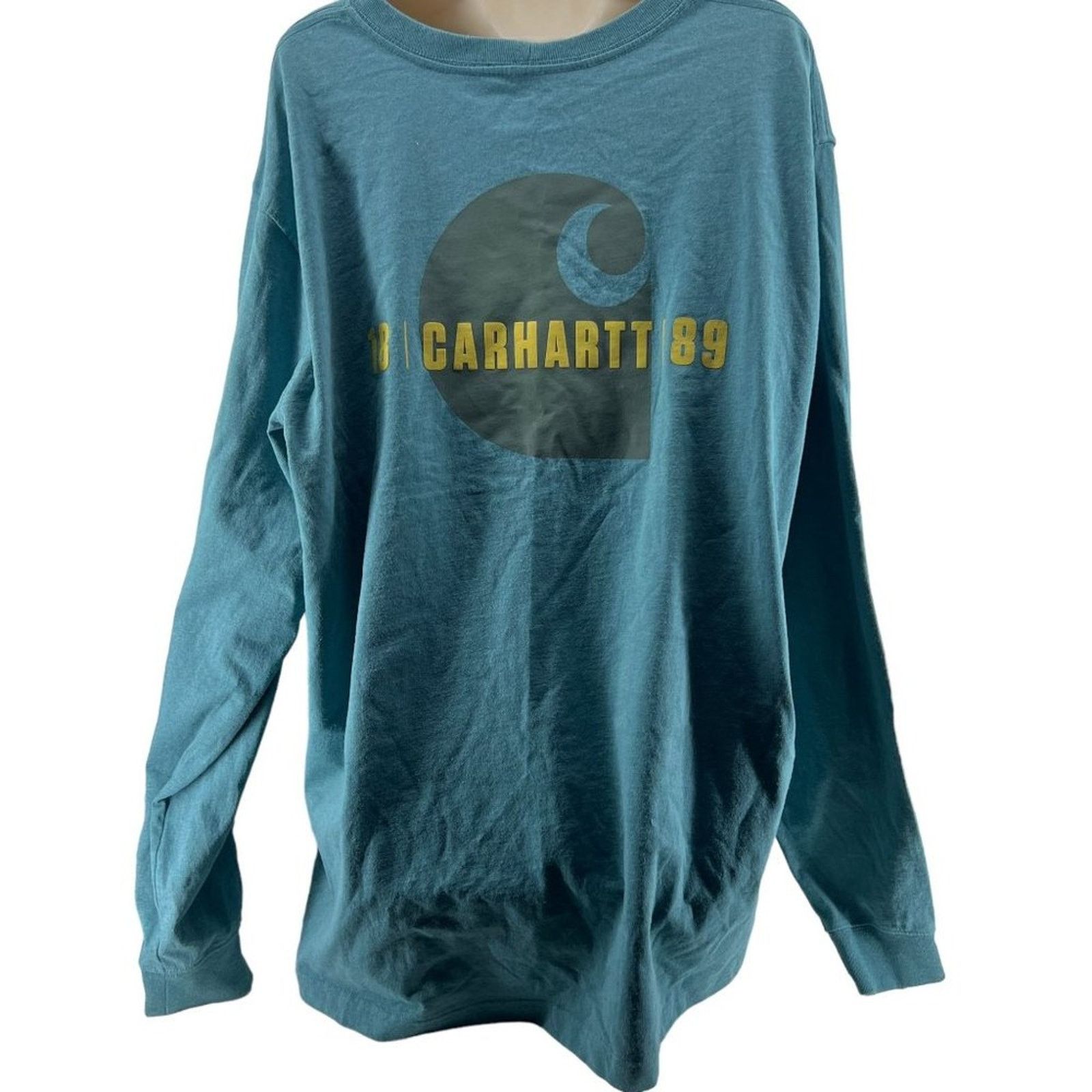 Carhartt Carhartt Shirt Mens Graphic Tee Long Sleeve Pullover 2XL Size US XXL / EU 58 / 5 - 7 Thumbnail