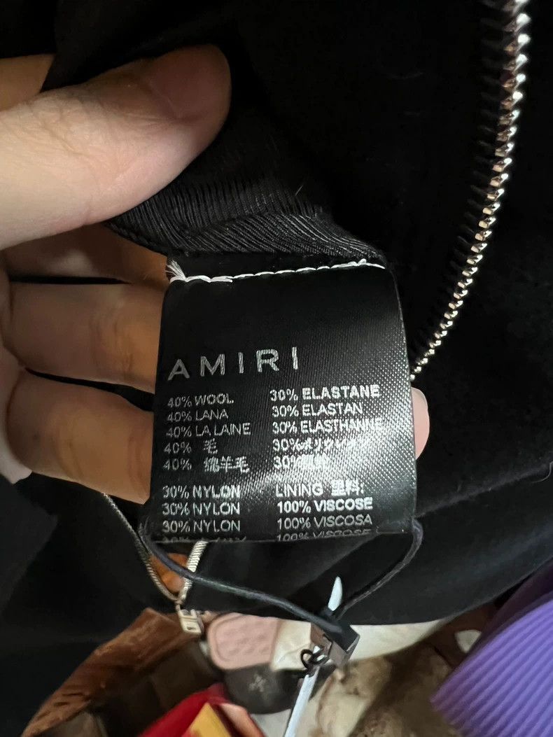 Amiri Amiri Wool Fannel Blouson Jacket-2506 Size US S / EU 44-46 / 1 - 5 Thumbnail