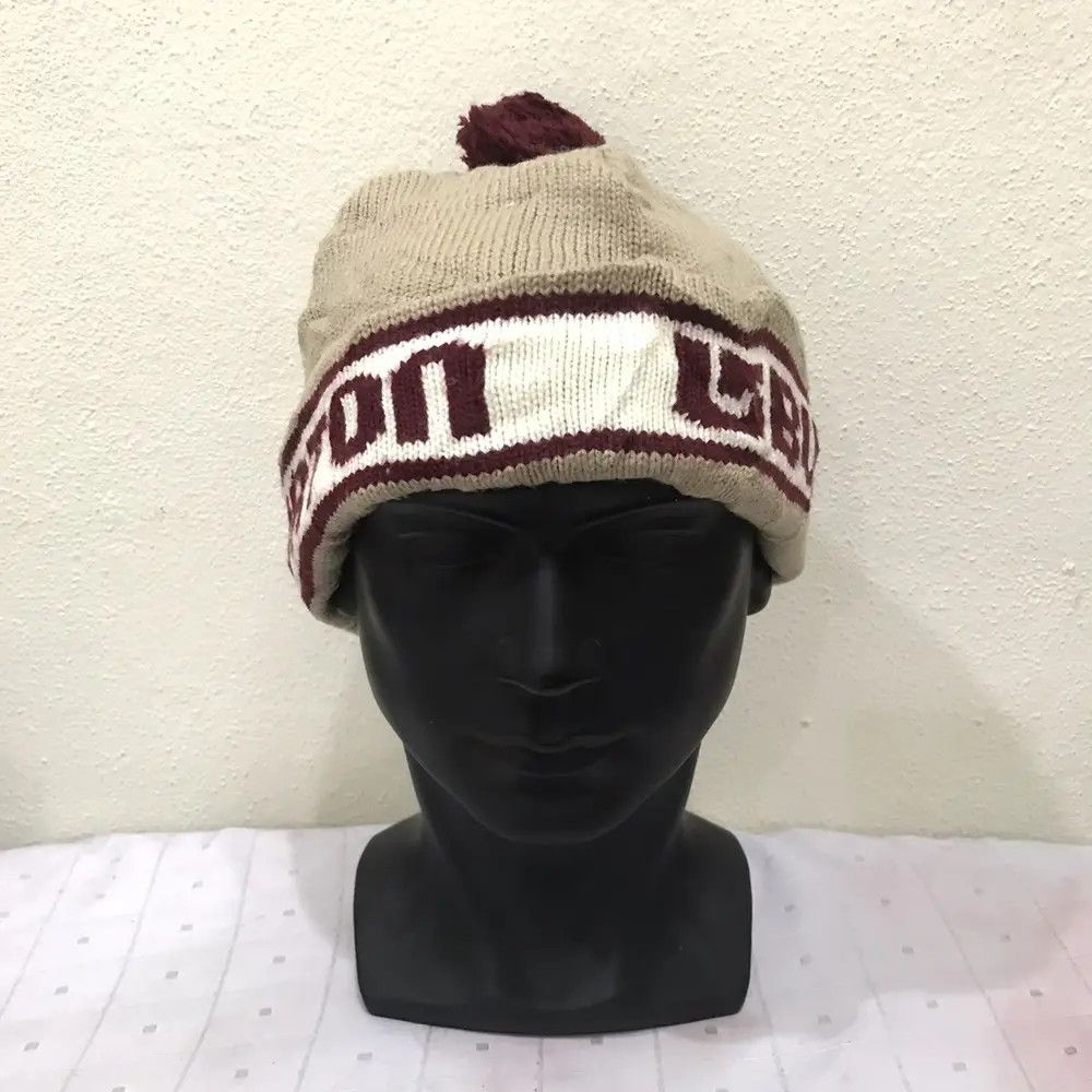 Burton × Vintage Burton Spellout Beanie Hat Size ONE SIZE - 2 Thumbnail