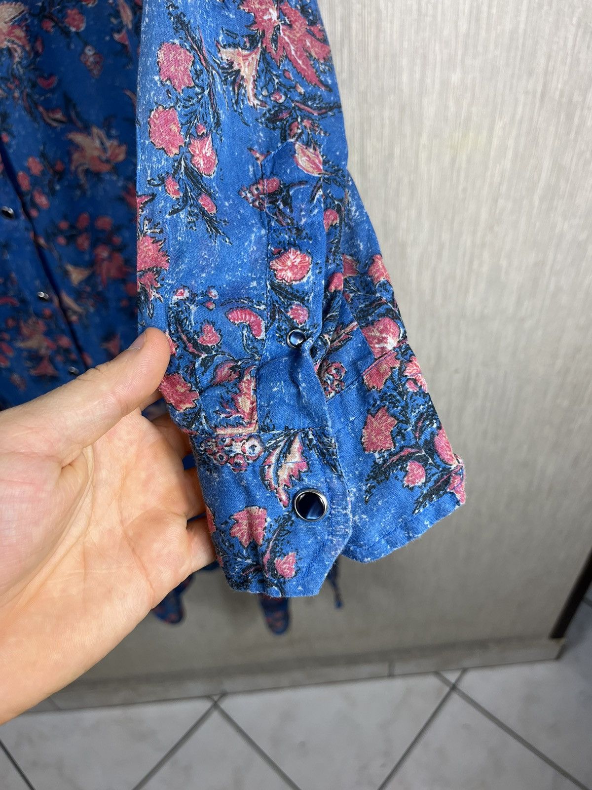 Designer × Isabel Marant × Isabel Marant Etoile Isabel Marant Etoile floral maxi dress button up dungarees Size M / US 6-8 / IT 42-44 - 9 Thumbnail