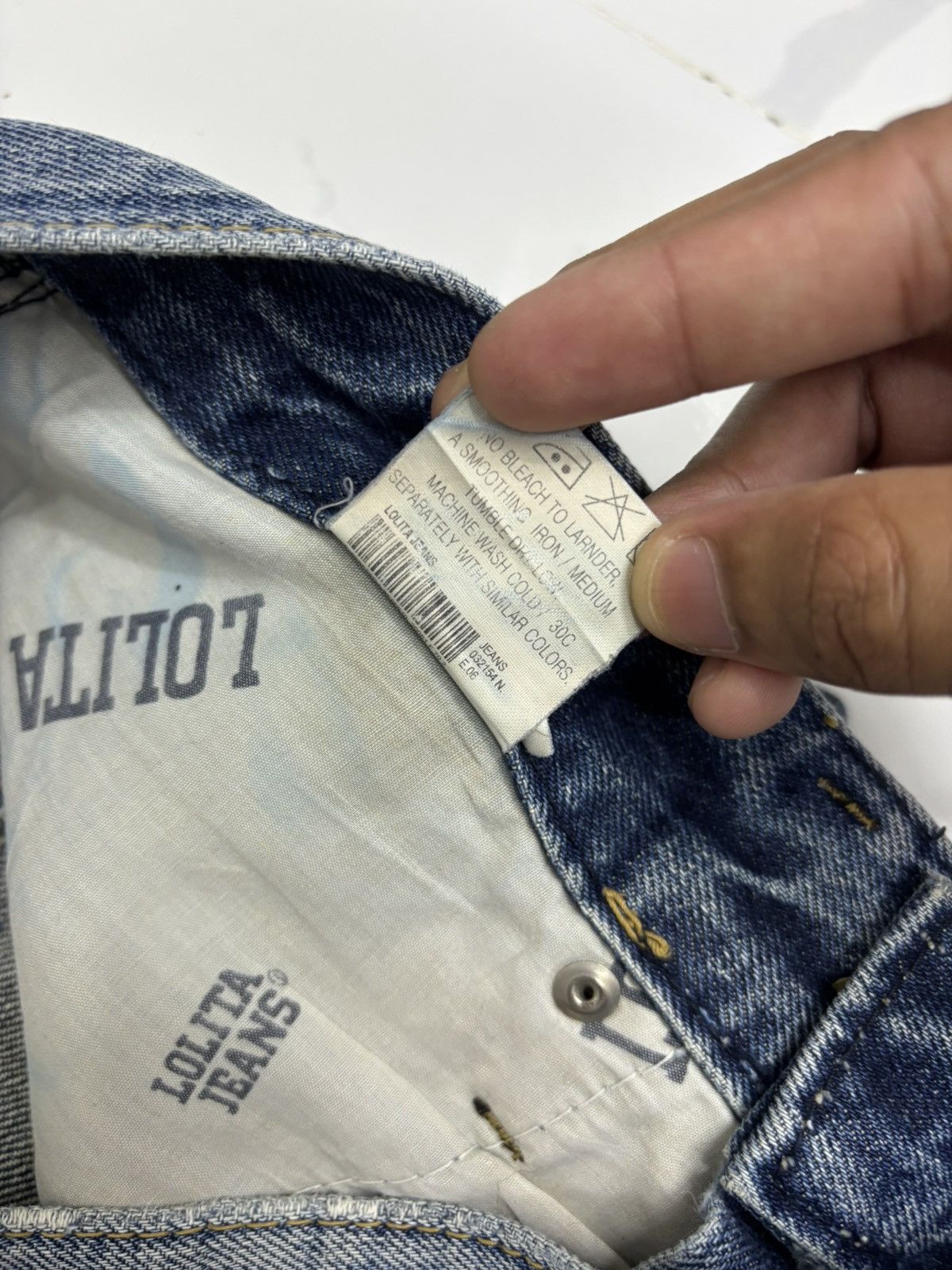 Kapital Lolita Club By Concert Club Bootcut Denim Jeans Size US 31 - 11 Thumbnail