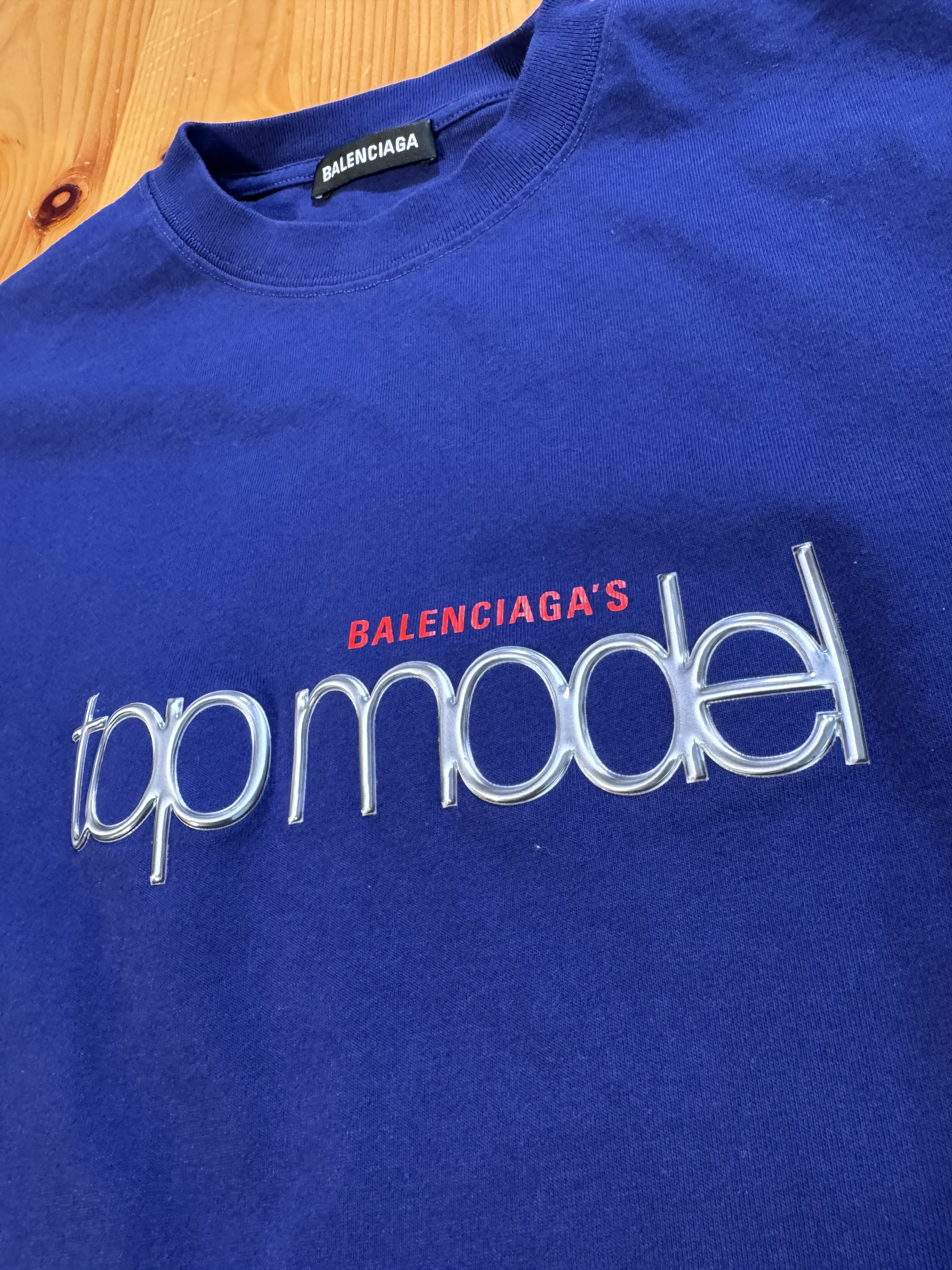 Balenciaga Balenciaga Top Model T Shirt Size US S / EU 44-46 / 1 - 2 Thumbnail