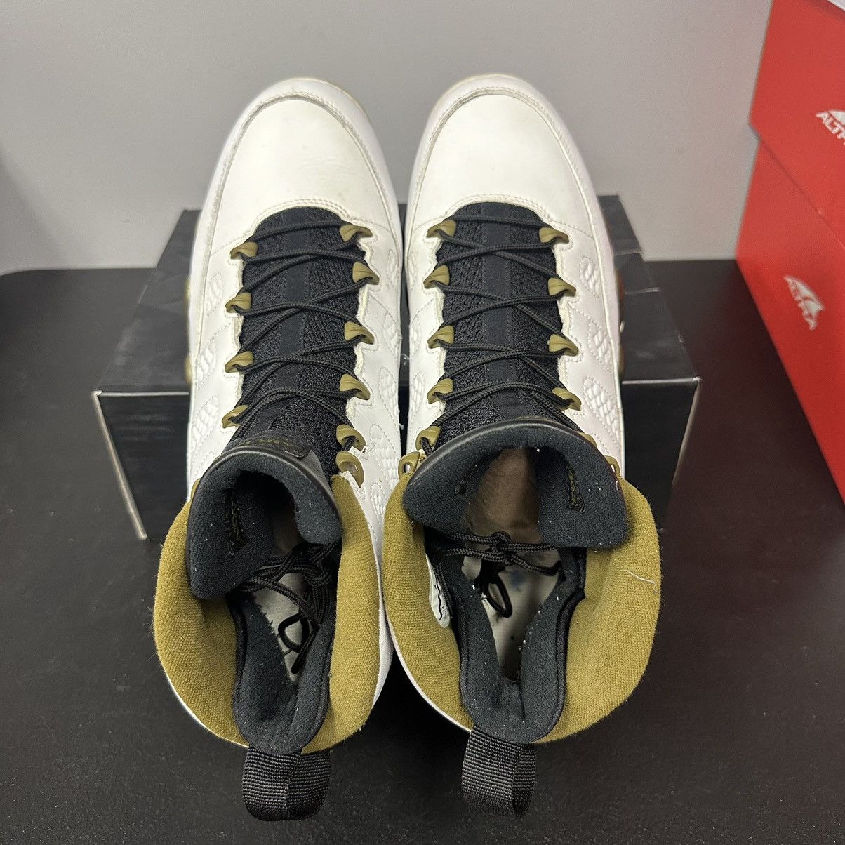 Jordan Brand Size 14 - Nike Air Jordan 9 Retro Statue OG IX White Gold Size US 14 / EU 47 - 4 Thumbnail