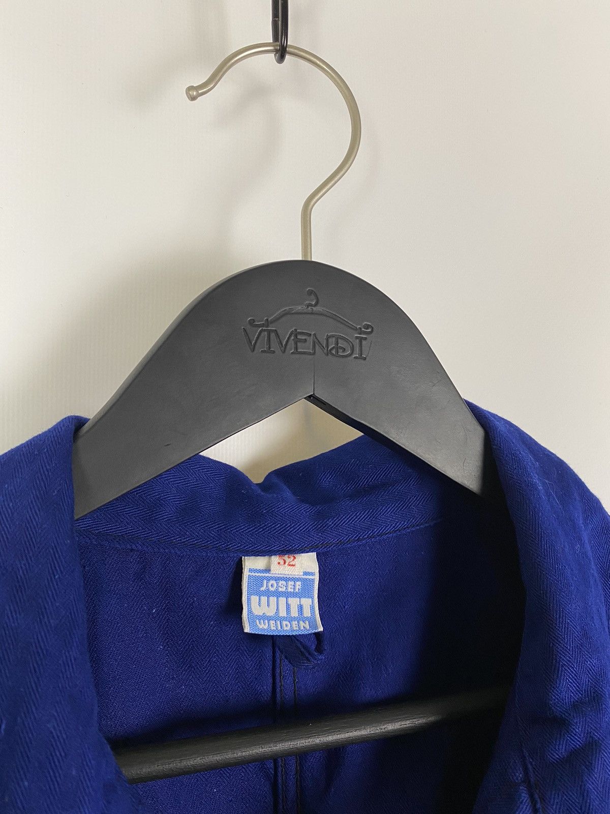 Vintage 70s Vintage Witt Weiden German HBT French Work Chore Jacket Size US L / EU 52-54 / 3 - 4 Thumbnail