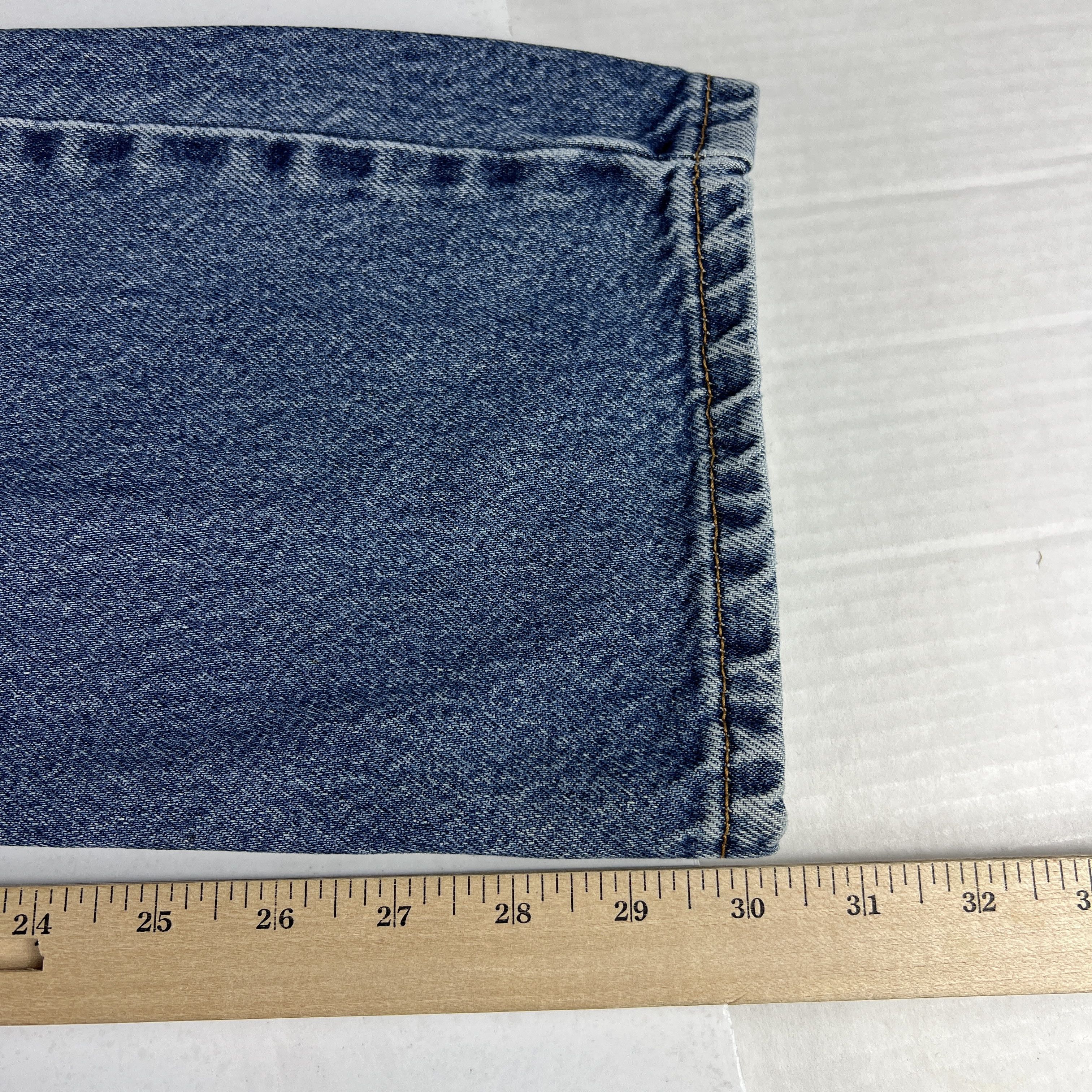 Levi's × Vintage Y2K Levi's Jean 505 Straight Blue Faded Grunge Cotton Denim Size US 33 - 20 Thumbnail
