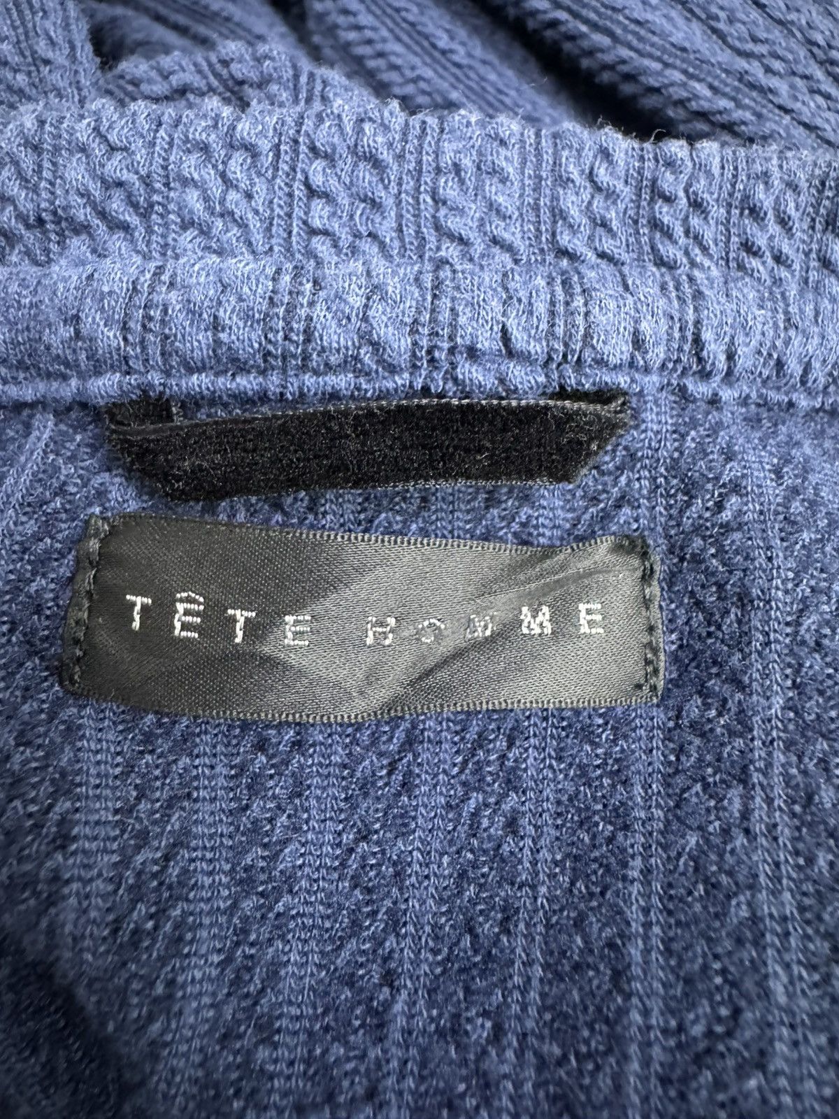Tete Homme Tete Homme Issey Miyake Knit Shirt Size M / US 6-8 / IT 42-44 - 6 Thumbnail