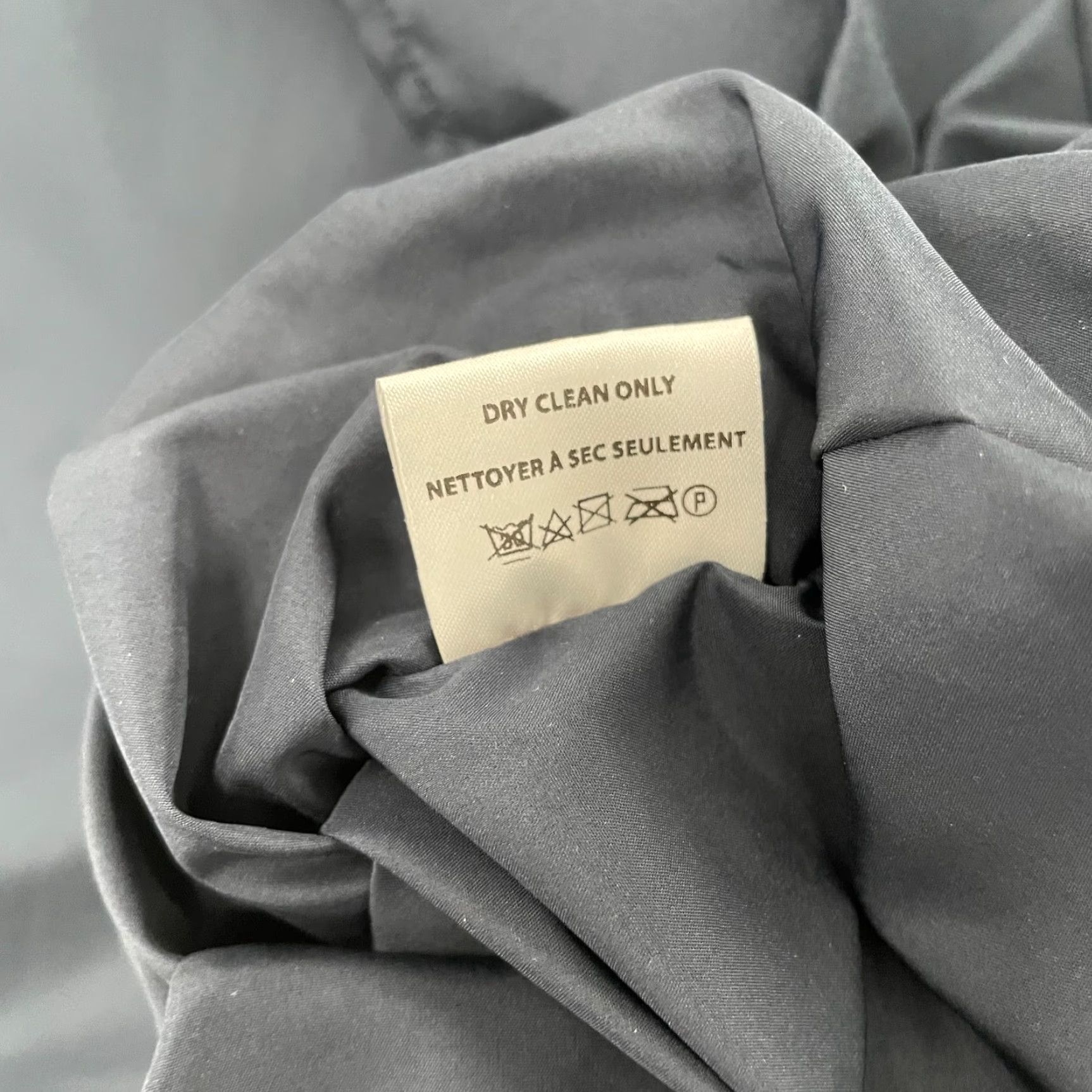 Vintage Samuelsohn Jacket Adult 40 Blue Gray Reversible Trench Coat Made In Italy Mens Size US XXS / EU 40 - 7 Thumbnail