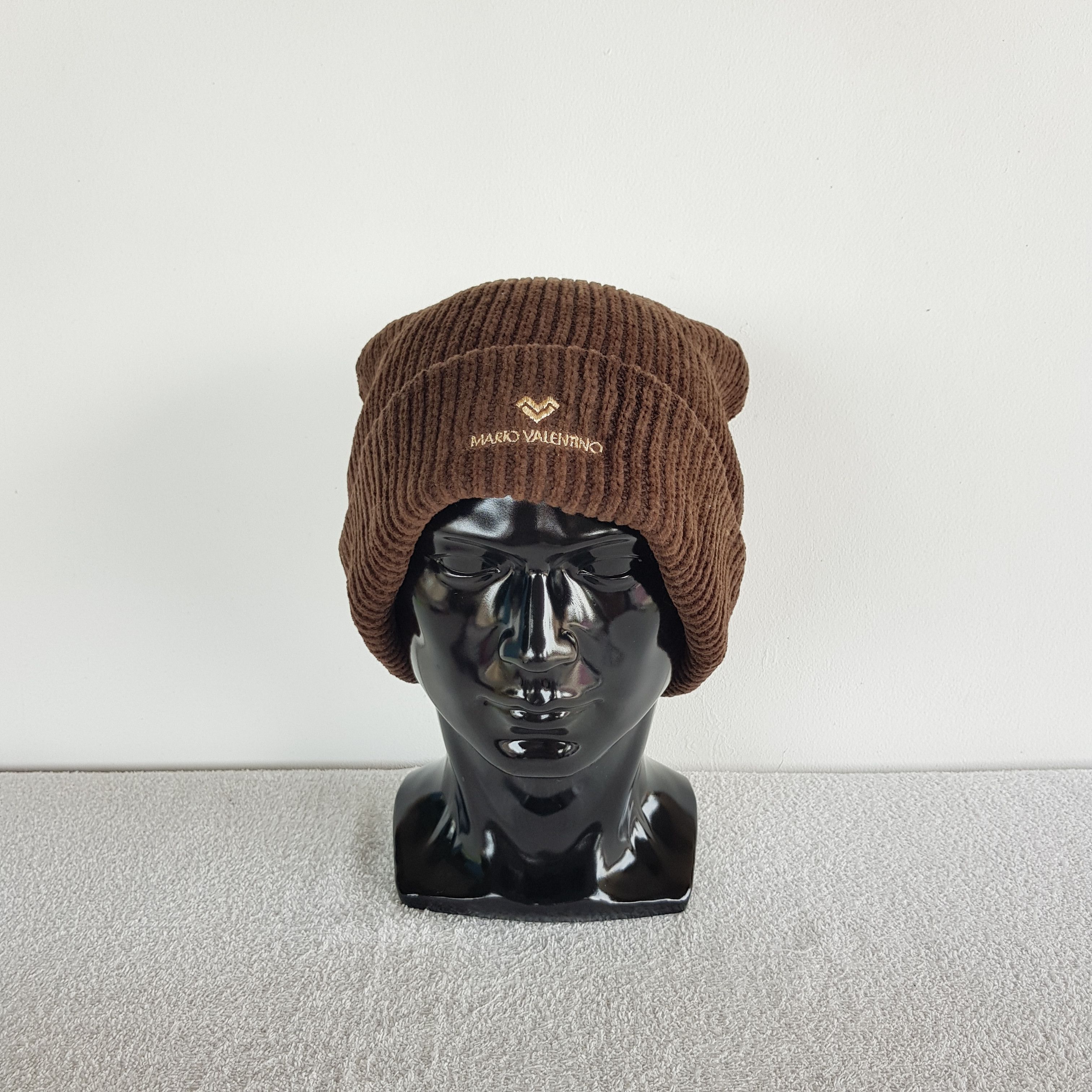Mario Valentino Vintage Mario Valentino Beanie Ribben Knit Snow Cap Hats. Size ONE SIZE - 1 Thumbnail