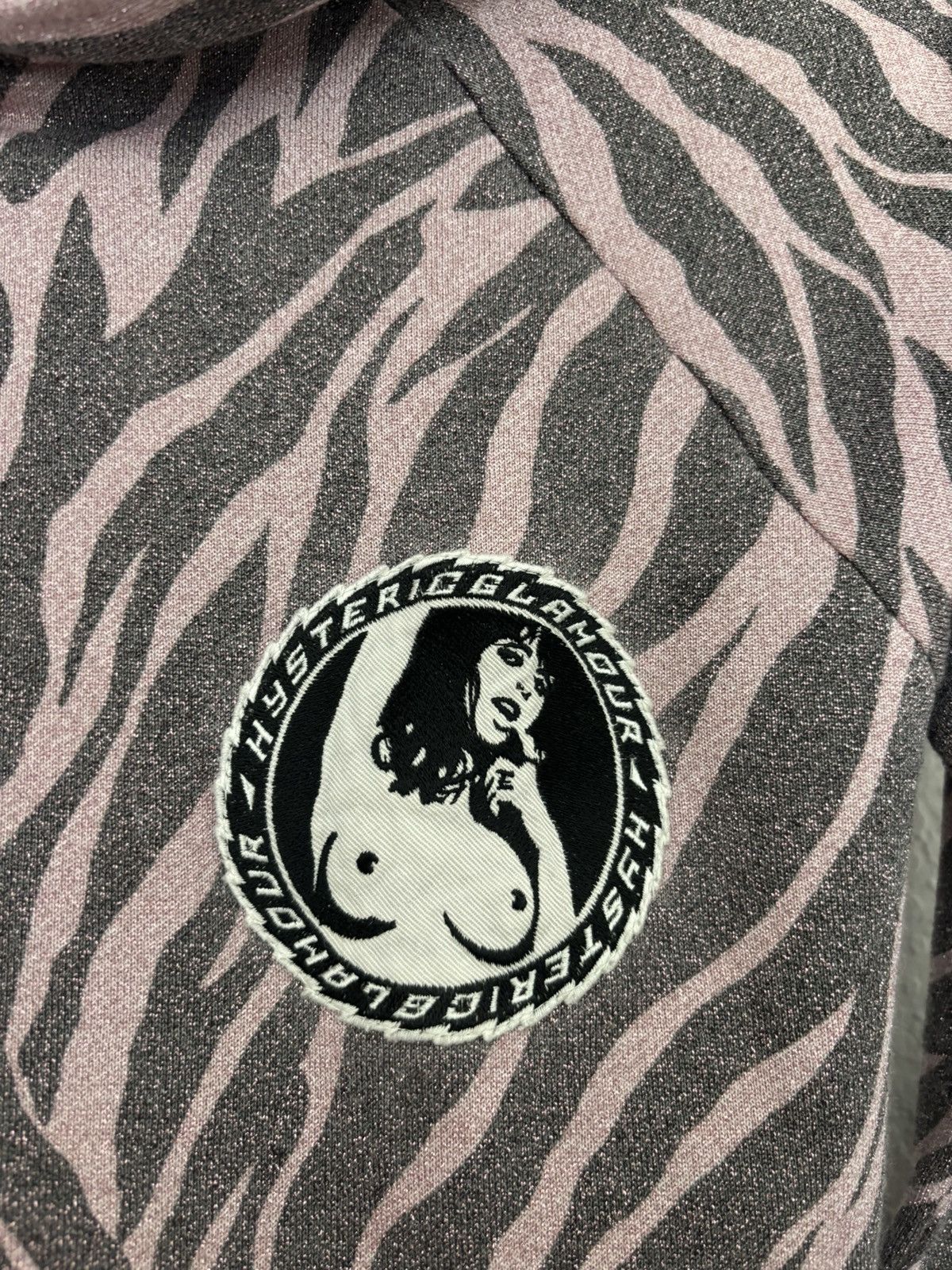 Hysteric Glamour Hysteric Glamour Zebra Print Hoodie Size XS / US 0-2 / IT 36-38 - 3 Thumbnail