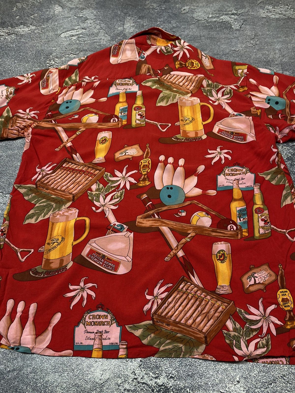 Japanese Brand × Vintage Vintage PLEASURE Nordic Hawaii Mambo shirt Size US L / EU 52-54 / 3 - 7 Thumbnail