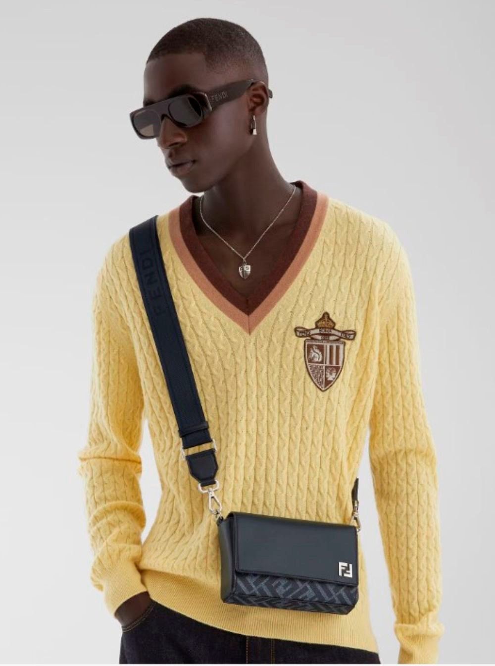 Fendi o1s1wg110426 Size:OS/Compact Bag in Blue Size ONE SIZE - 6 Thumbnail