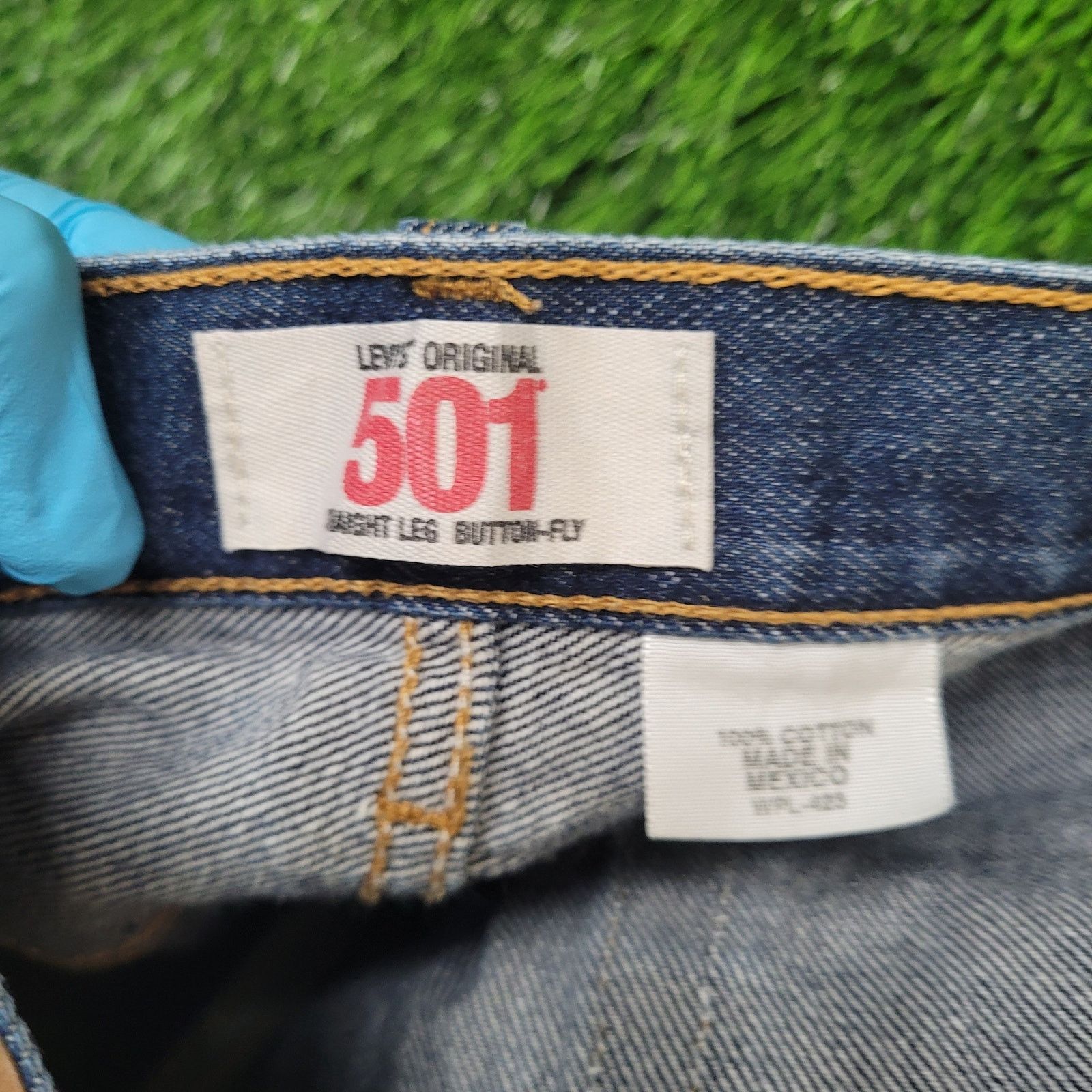 Levi's Levis 501 XX Straight Leg Jeans Waist 36 Inseam 28 Tag 36x30 Size US 36 / EU 52 - 10 Thumbnail
