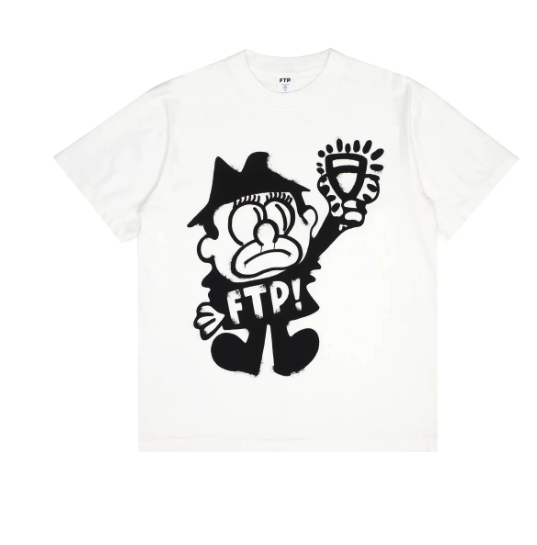 Fuck The Population FTP + SLAWN BORIS TEE - WHITE - 2XL Size US XXL / EU 58 / 5 - 1 Thumbnail