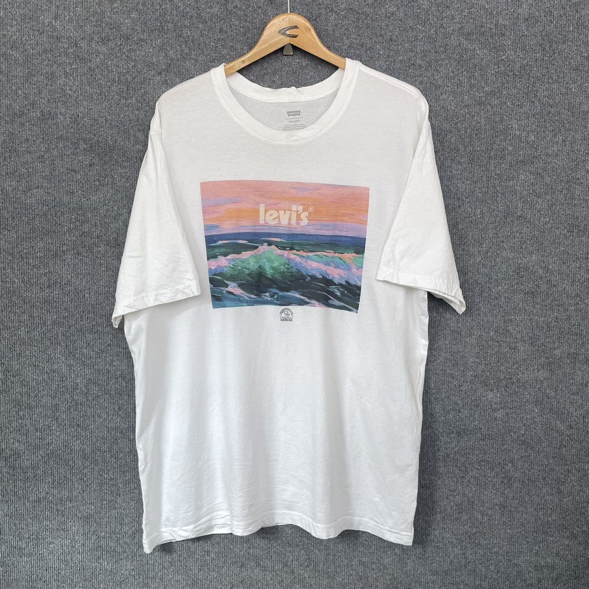 Levi's Levis California Relaxed Fit T Shirt Size US XL / EU 56 / 4 - 1 Thumbnail