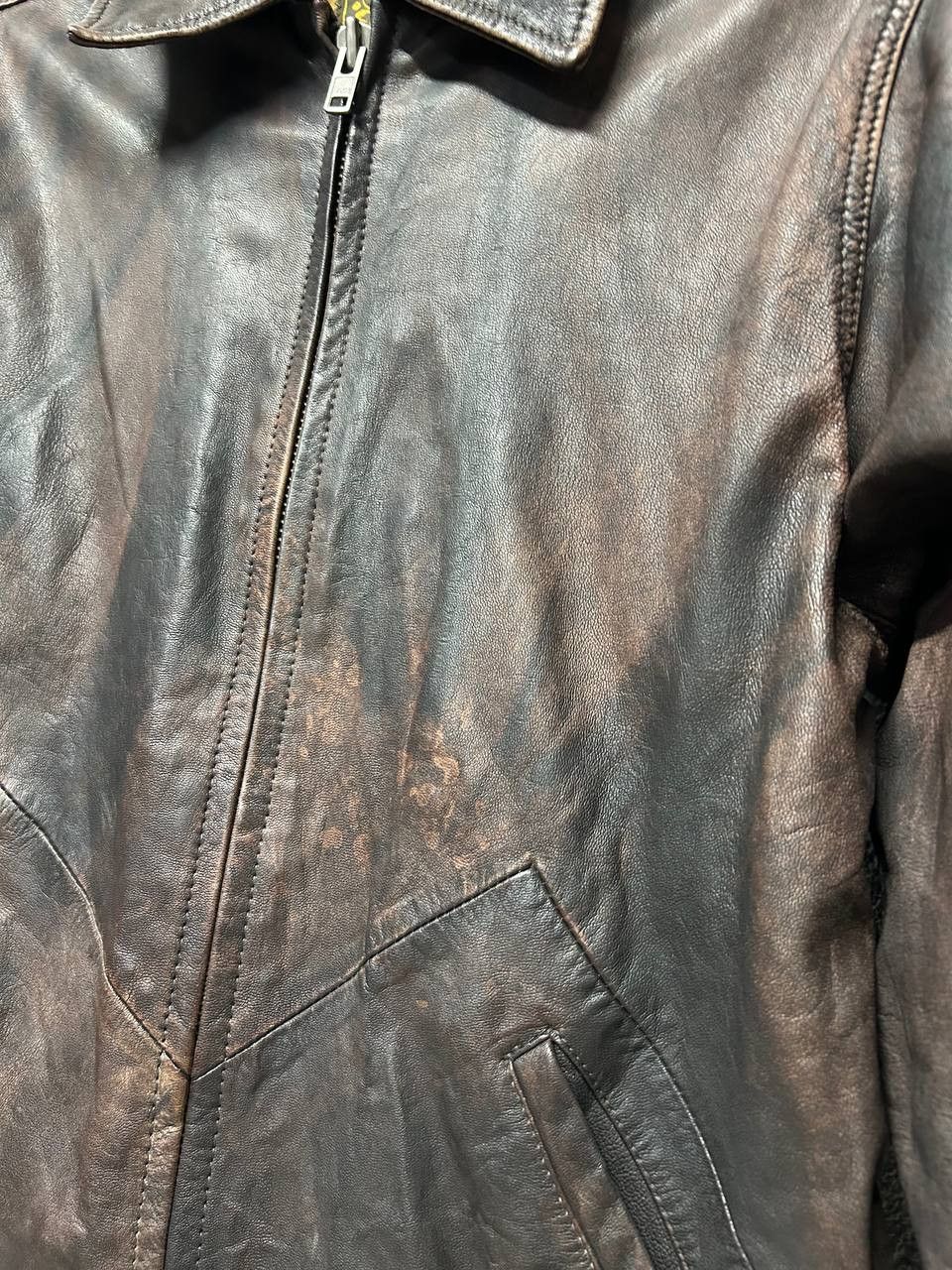 Replay Vintage Replay Hell Drivers Club mens leather jacket M Size US M / EU 48-50 / 2 - 7 Thumbnail