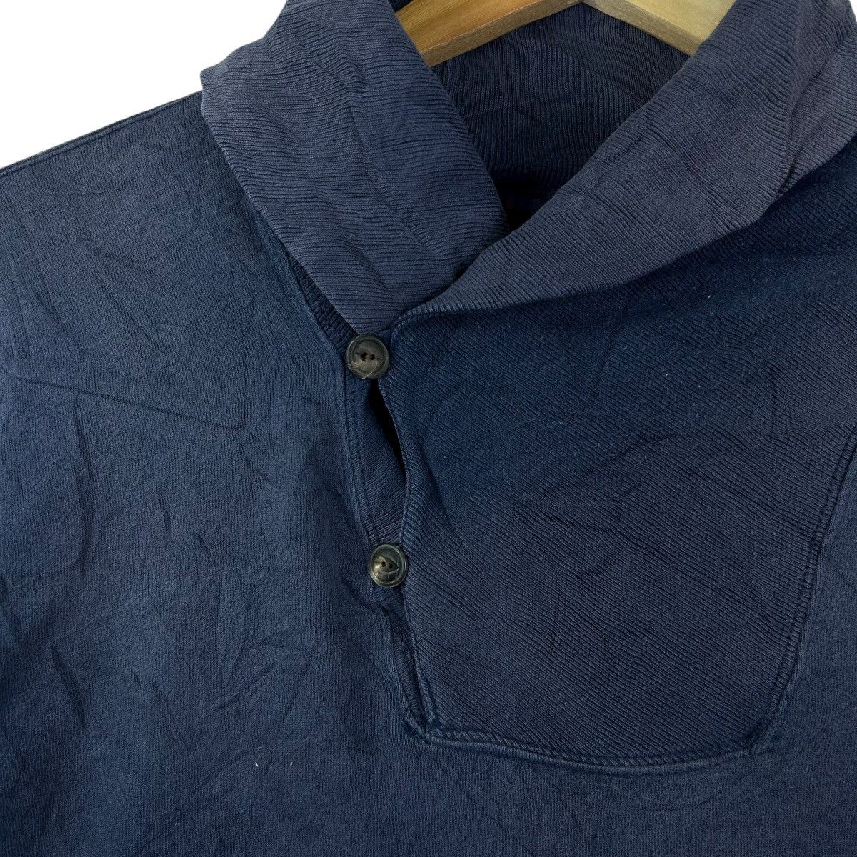Polo Ralph Lauren Vintage POLO by RALPH LAUREN Shawl Collar Sweatshirt Size US L / EU 52-54 / 3 - 6 Thumbnail