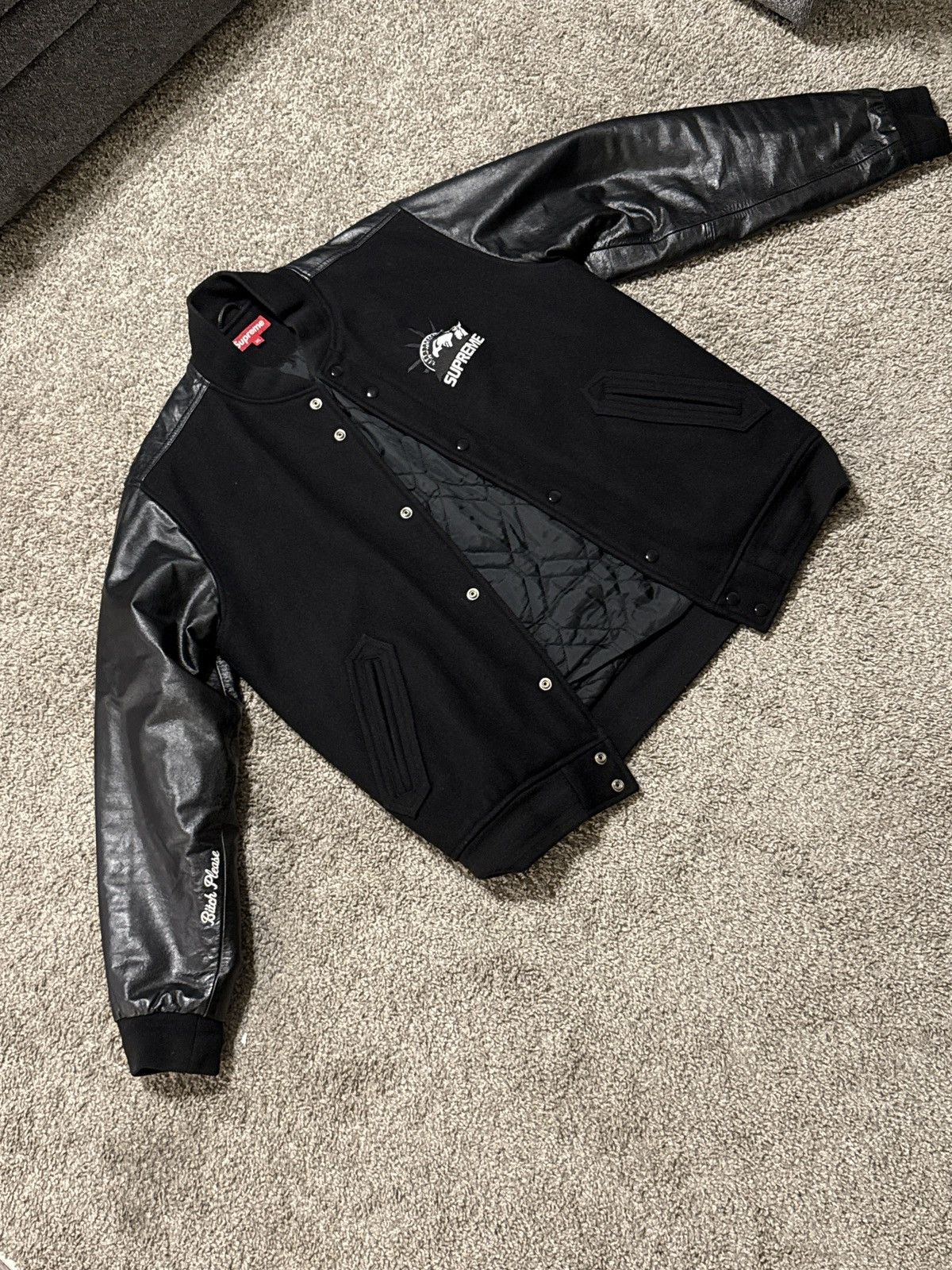 Supreme Supreme “In god we trust” varsity jacket Size US XL / EU 56 / 4 - 3 Thumbnail