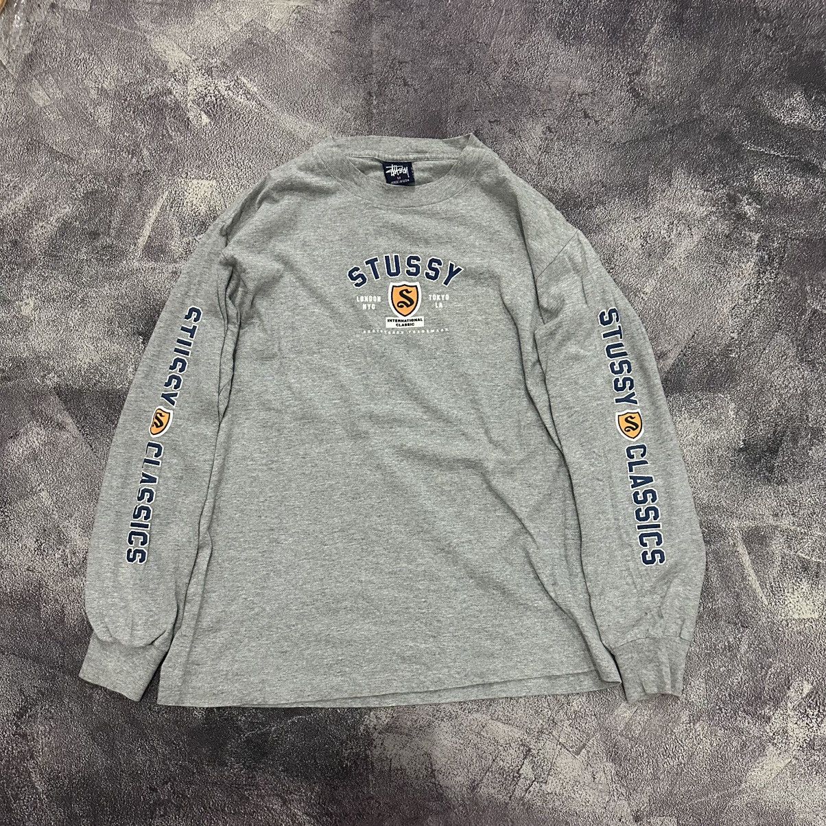 Stussy × Vintage Vintage Stussy long sleeve shirt international classic Size US M / EU 48-50 / 2 - 1 Thumbnail