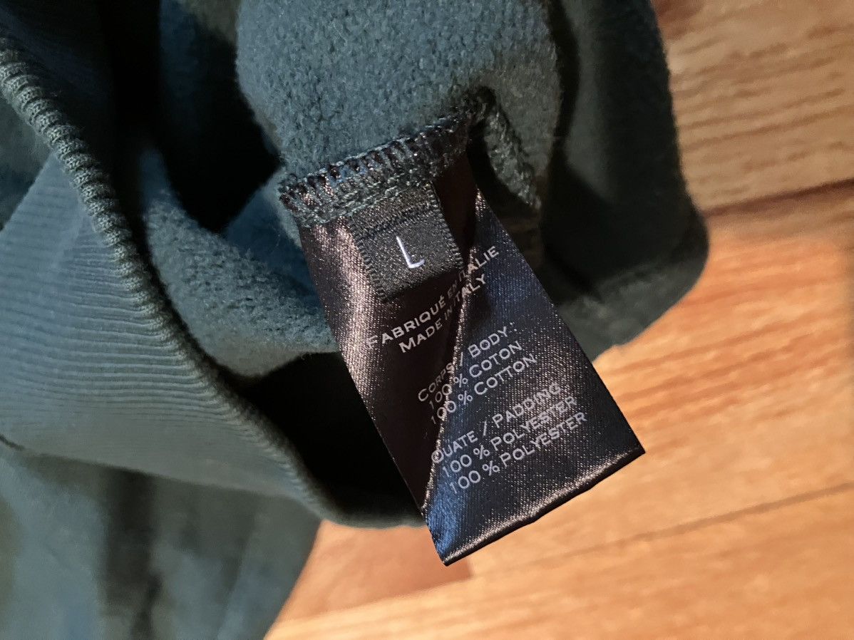 Balmain AW13 Zip Shoulder Biker Crewneck Sweatshirt Forest Green Size US L / EU 52-54 / 3 - 3 Thumbnail