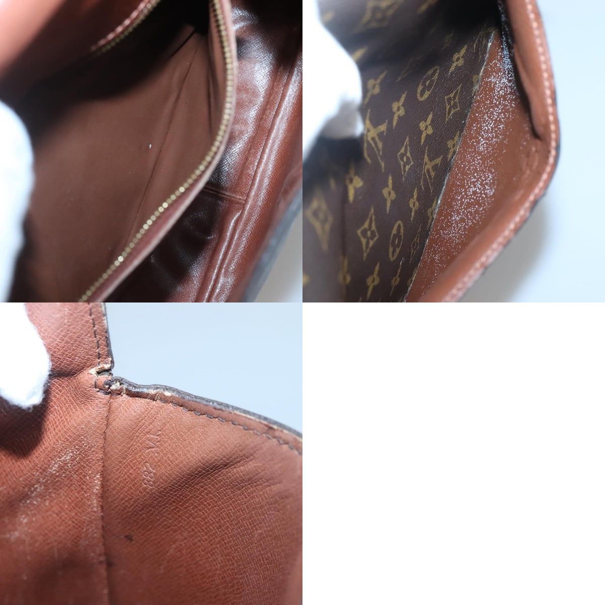 Louis Vuitton LOUIS VUITTON Monogram Saint Cloud GM Shoulder Bag M51242 Size ONE SIZE - 13 Thumbnail