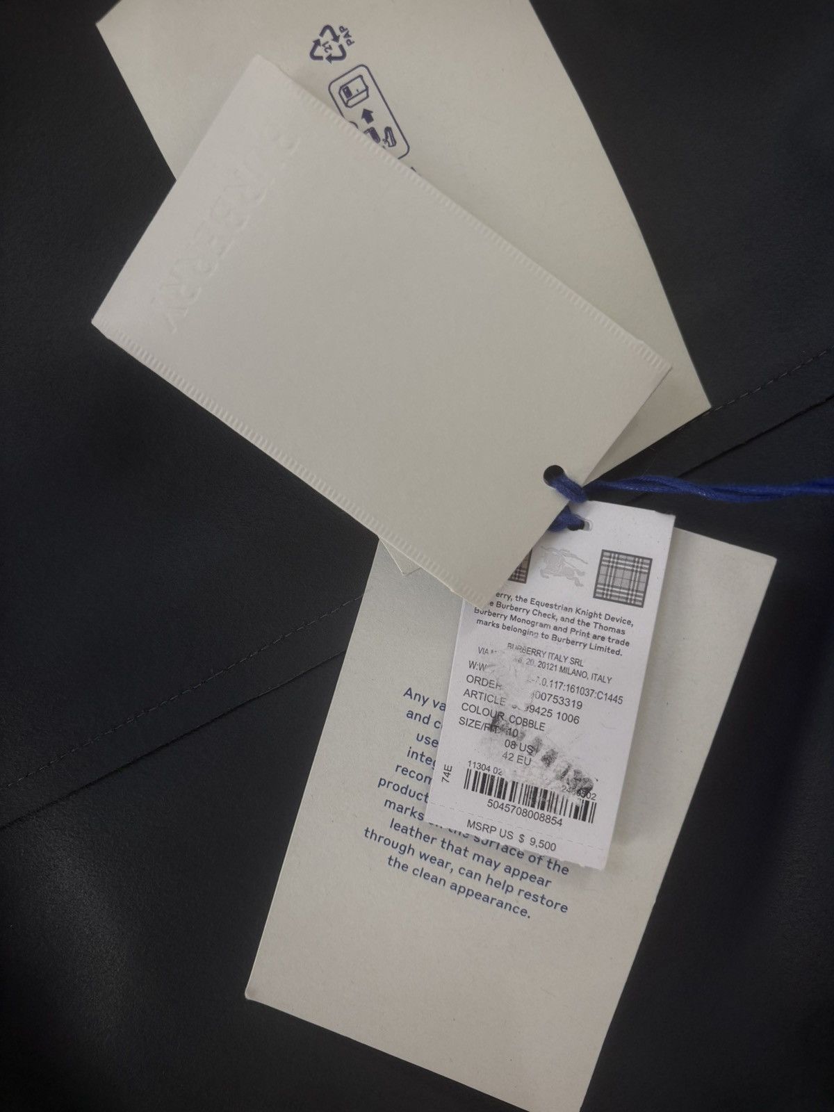 Burberry Burberry leather trench jacket Size M / US 6-8 / IT 42-44 - 14 Thumbnail