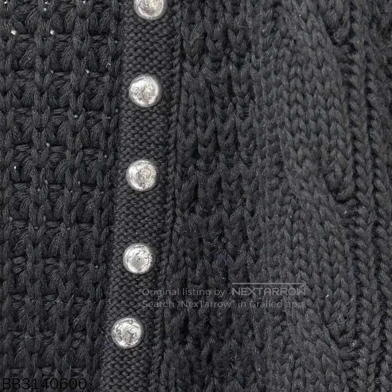 Saint Laurent Paris Saint Laurent Paris Studded Knit Cardigan. Size US XS / EU 42 / 0 - 6 Thumbnail