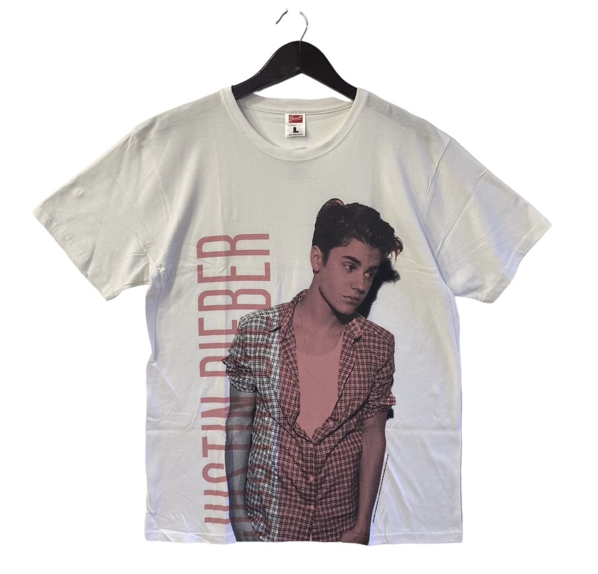 Band Tees 💥JUSTIN BIEBER world tour deadstock tee bravado 2012 shirt Size US L / EU 52-54 / 3 - 1 Thumbnail