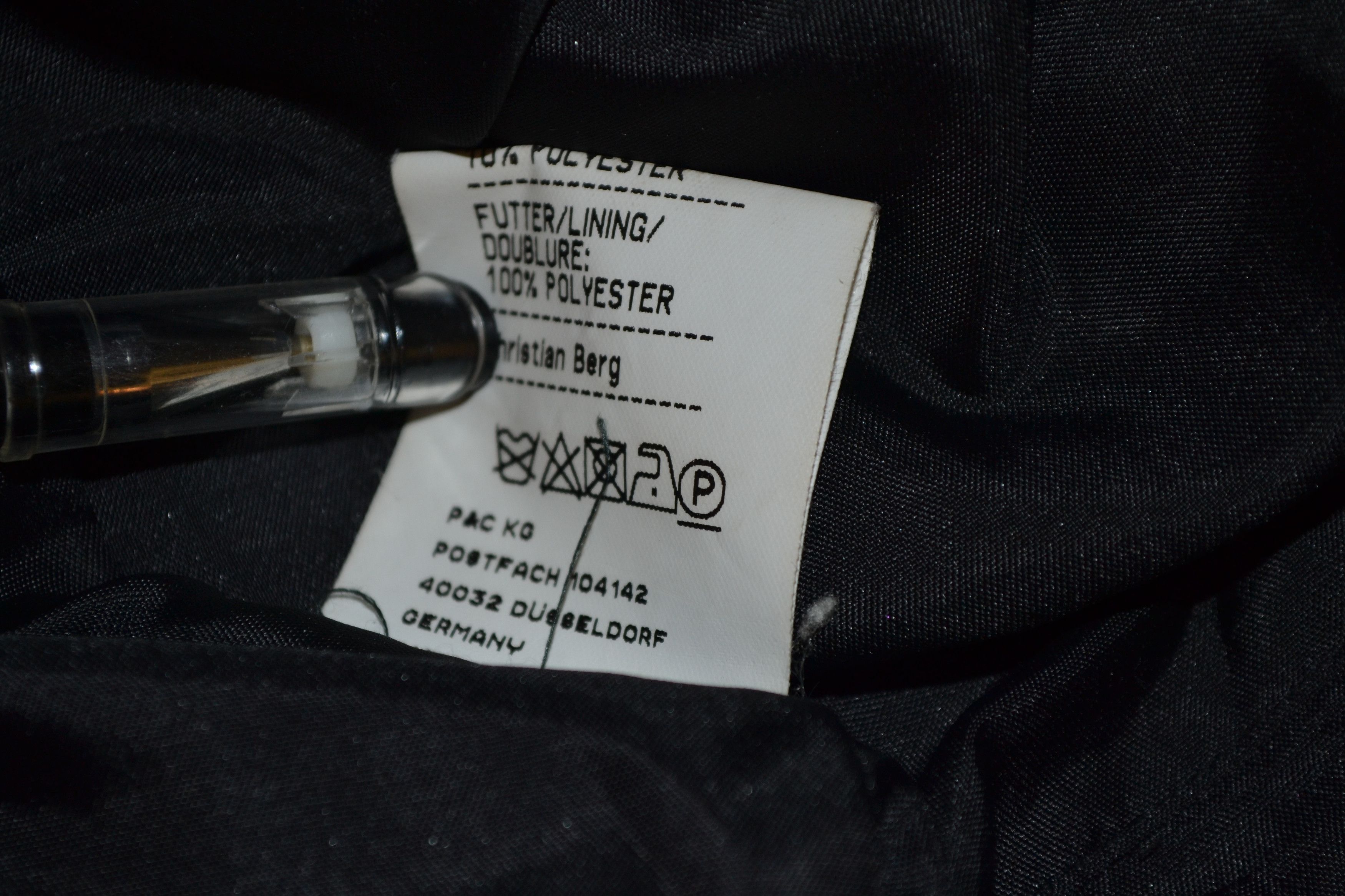 Other Vintage Christian Berg Wool Coat – Wool Blend Overcoat Size M / US 6-8 / IT 42-44 - 9 Thumbnail