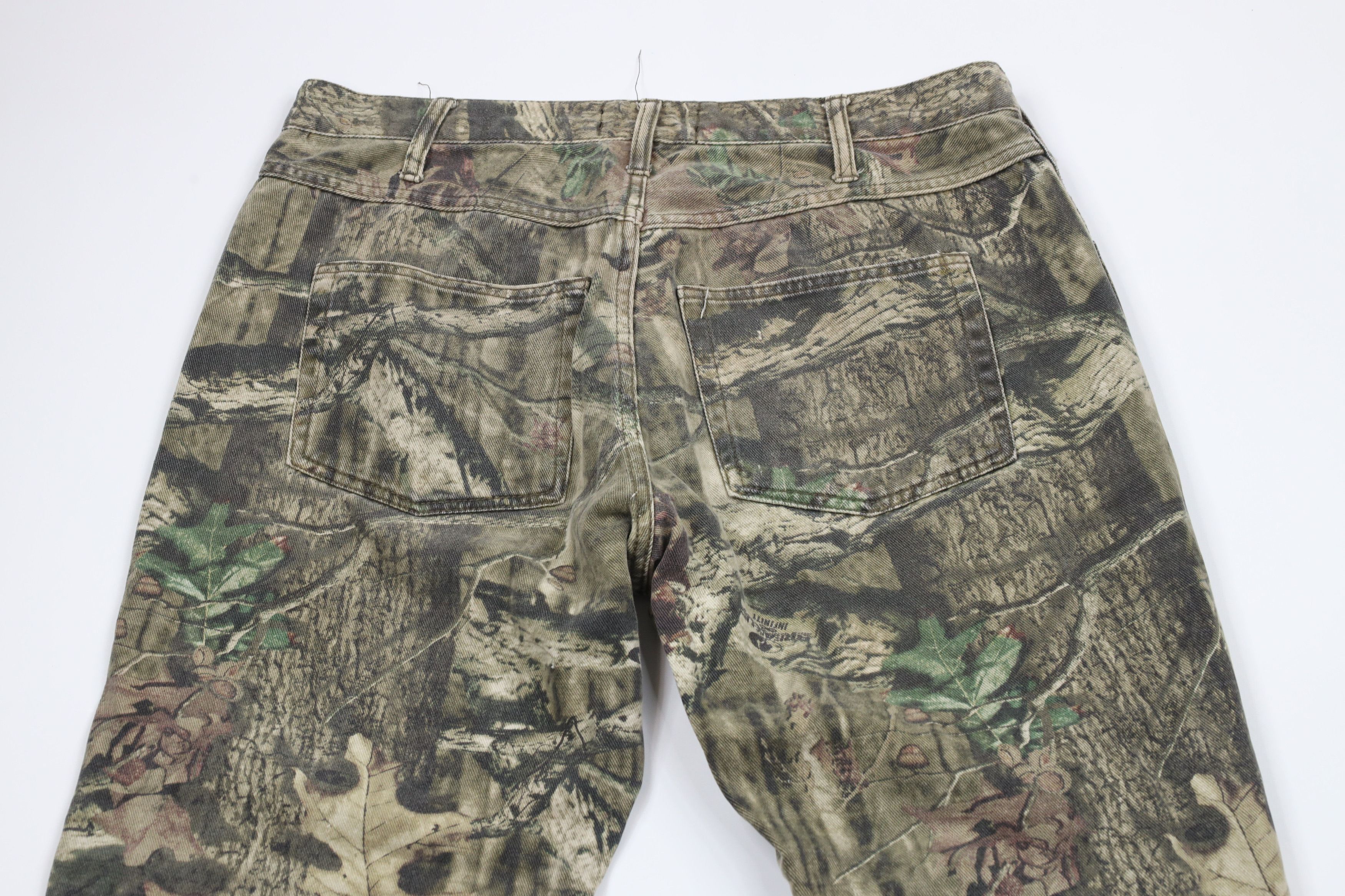Mossy Oaks × Vintage Vintage Mossy Oak Camouflage Leg Double Knee Denim Jeans Size US 36 / EU 52 - 10 Thumbnail