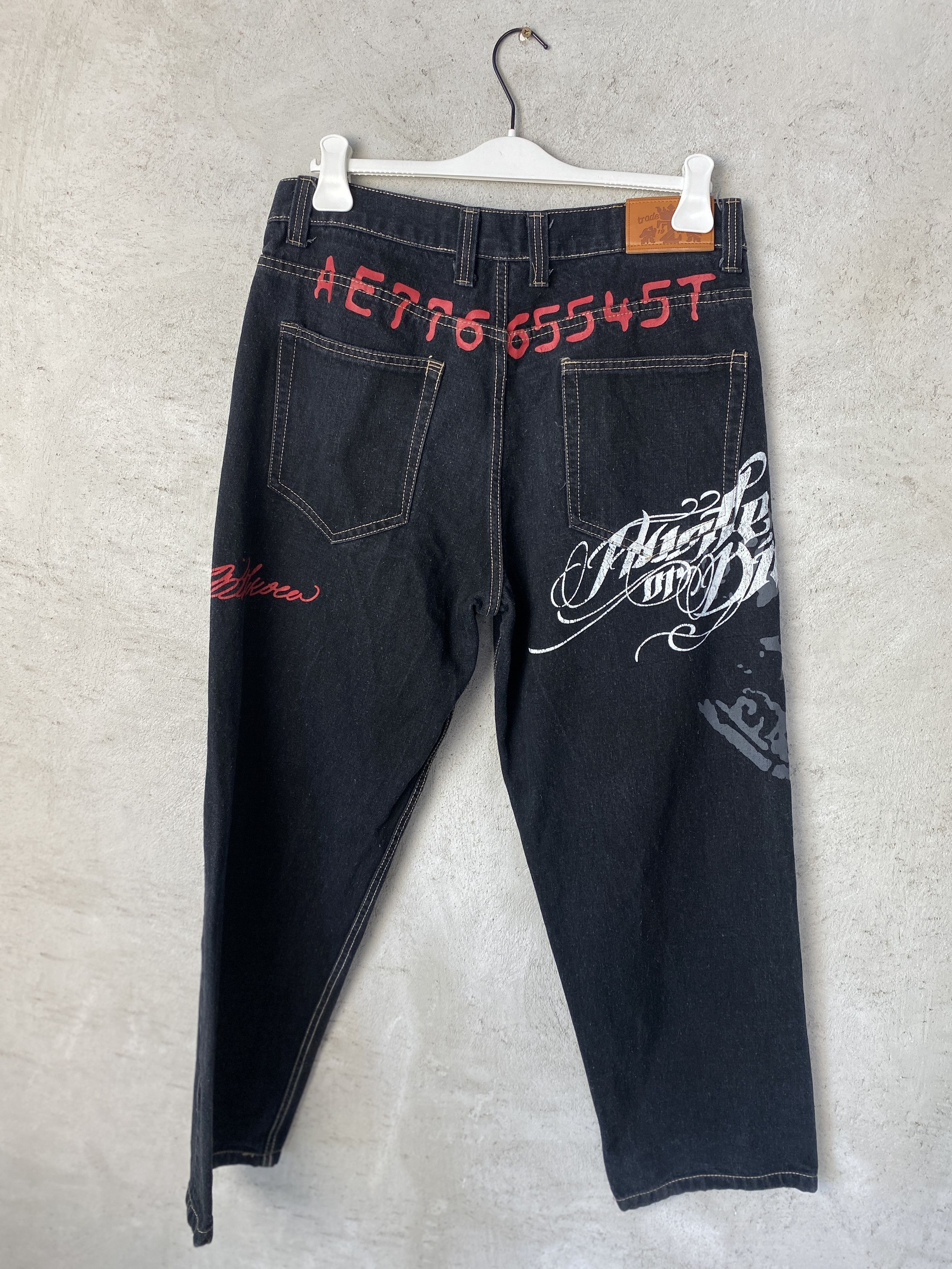 JNCO Vintage Townz Brand denim baggy jeans pants rap Size US 34 / EU 50 - 1 Thumbnail