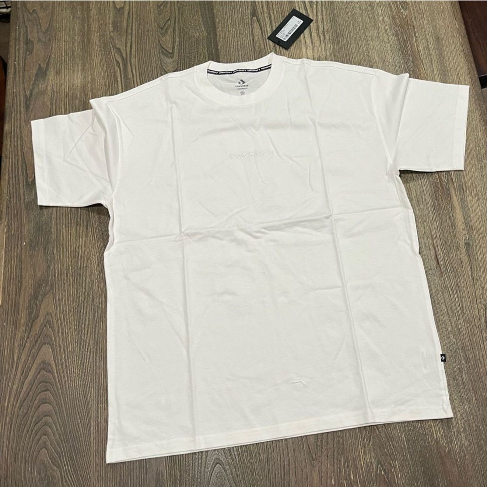 Converse NWT Converse Mens Oversized Wordmark Ringer T-Shirt Size M Size US M / EU 48-50 / 2 - 1 Thumbnail