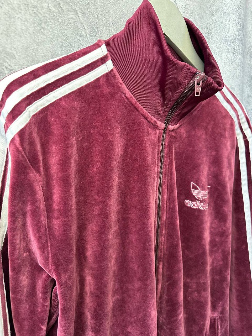Adidas Adidas Originals Beckenbauer Velour Full Zip Track Jacket Size US S / EU 44-46 / 1 - 4 Thumbnail