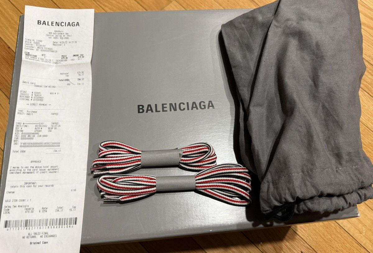 Balenciaga BALENCIAGA WOMEN’S TRACK SNEAKER Size US 8 / IT 38 - 8 Thumbnail