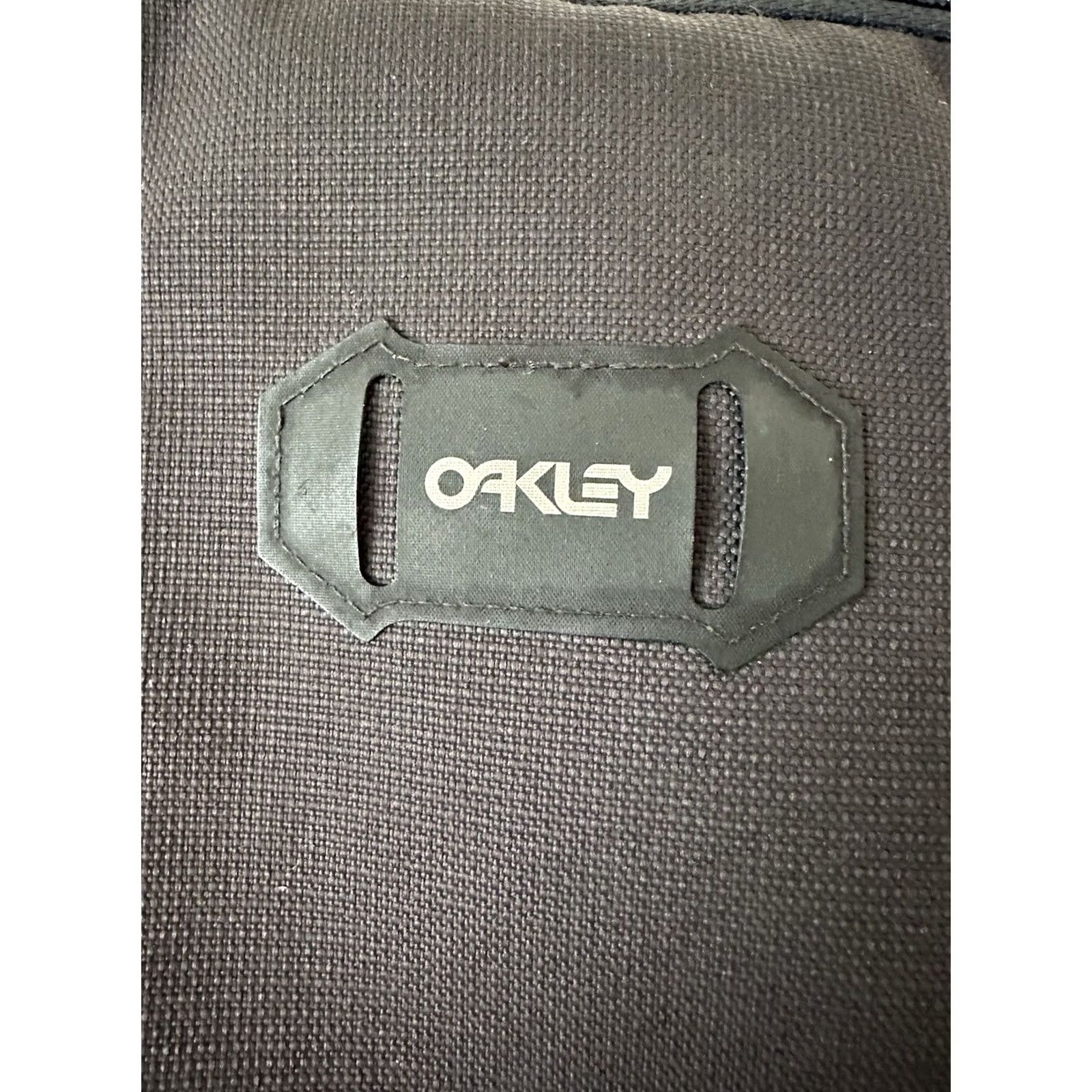 Oakley VINTAGE Oakley Backpack 1.0 90s Dark Navy Nylon Men Black 90s Y2K Bag RARE Size ONE SIZE - 3 Thumbnail
