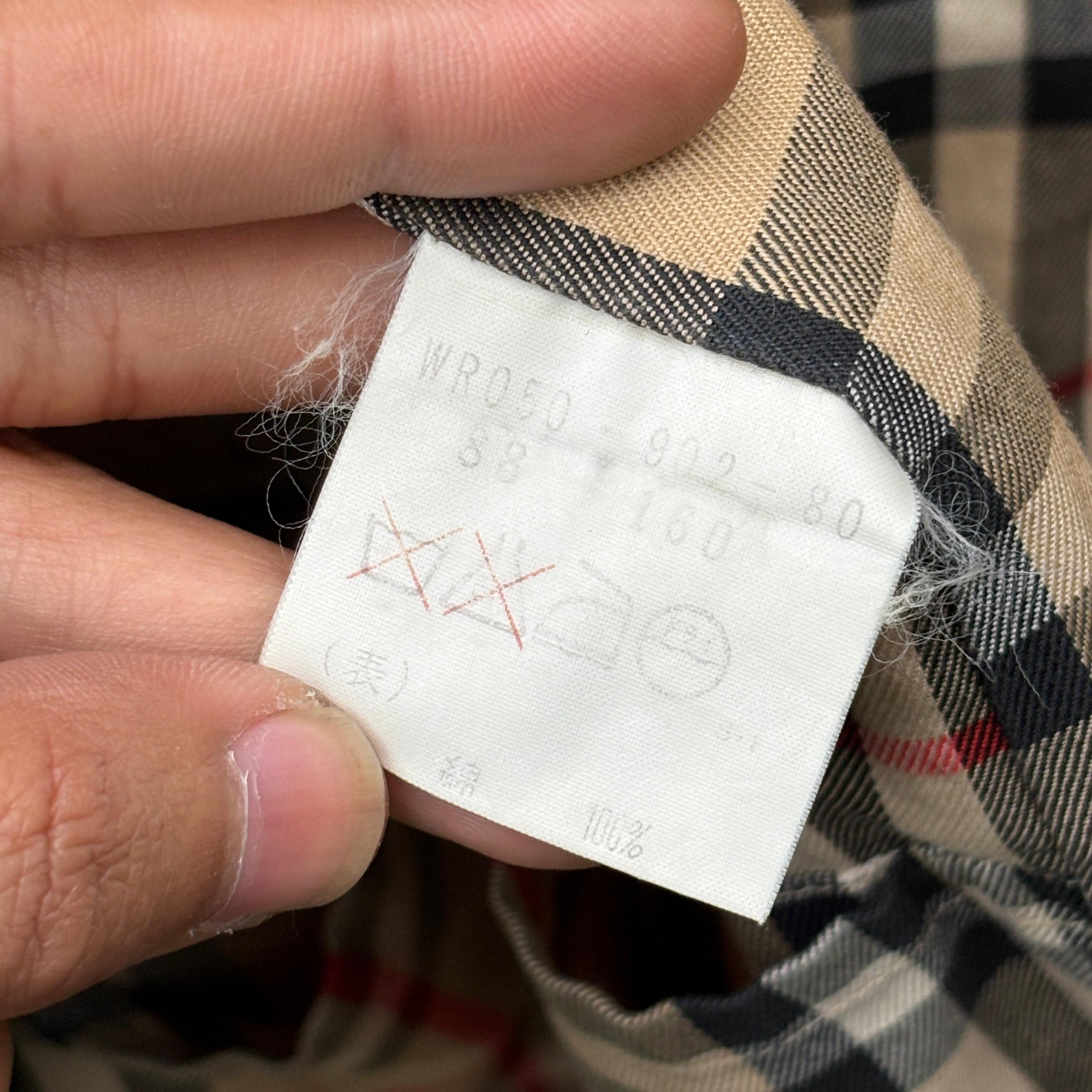 Burberry × Vintage Burberrys Vintage Cream Nova Check Trench Coat Size US M / EU 48-50 / 2 - 9 Thumbnail