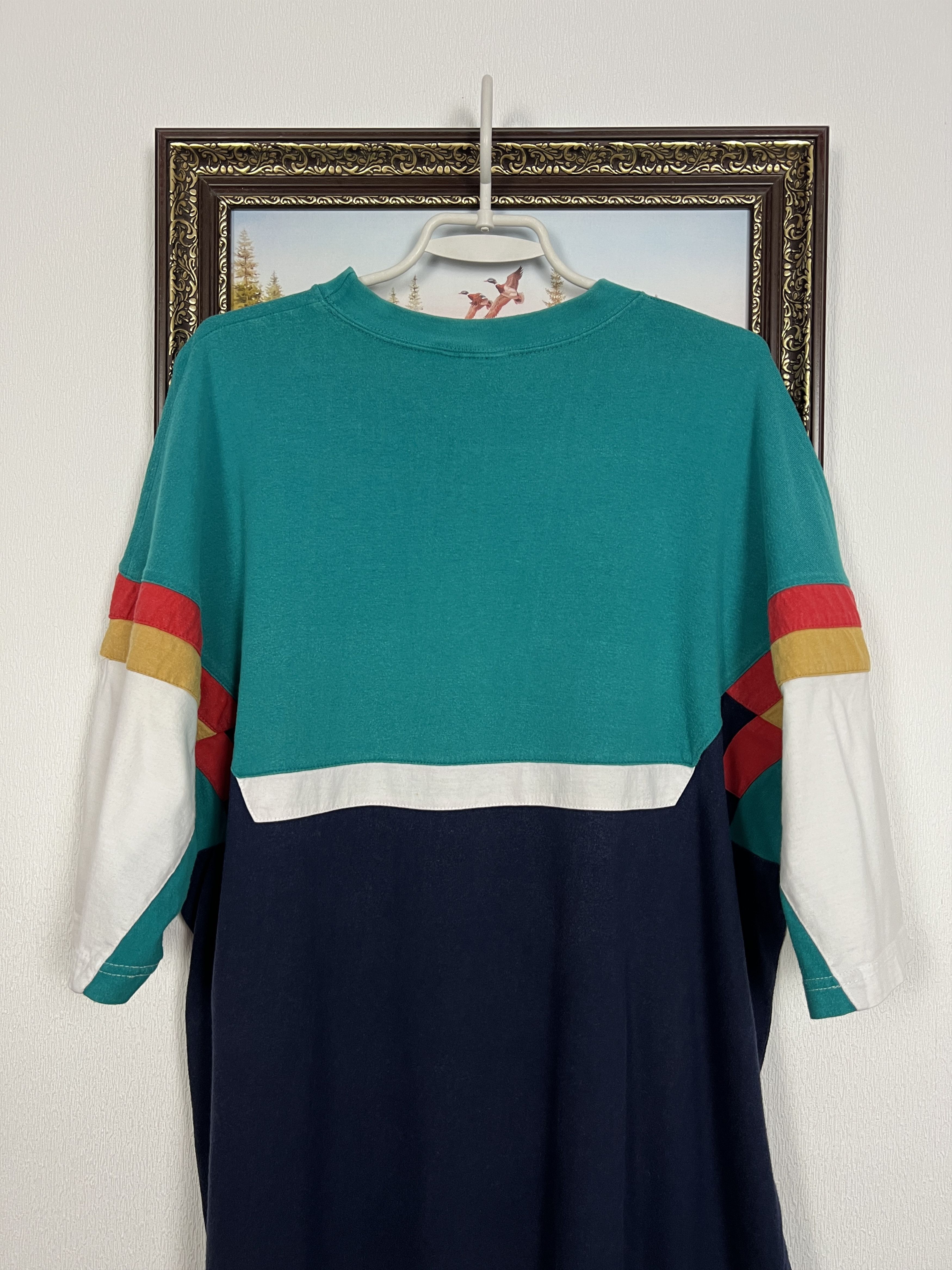 Adidas Vintage 90's Adidas Rare Shirt Tee Stripes Mens Jersey Y2K Size US XL / EU 56 / 4 - 10 Thumbnail