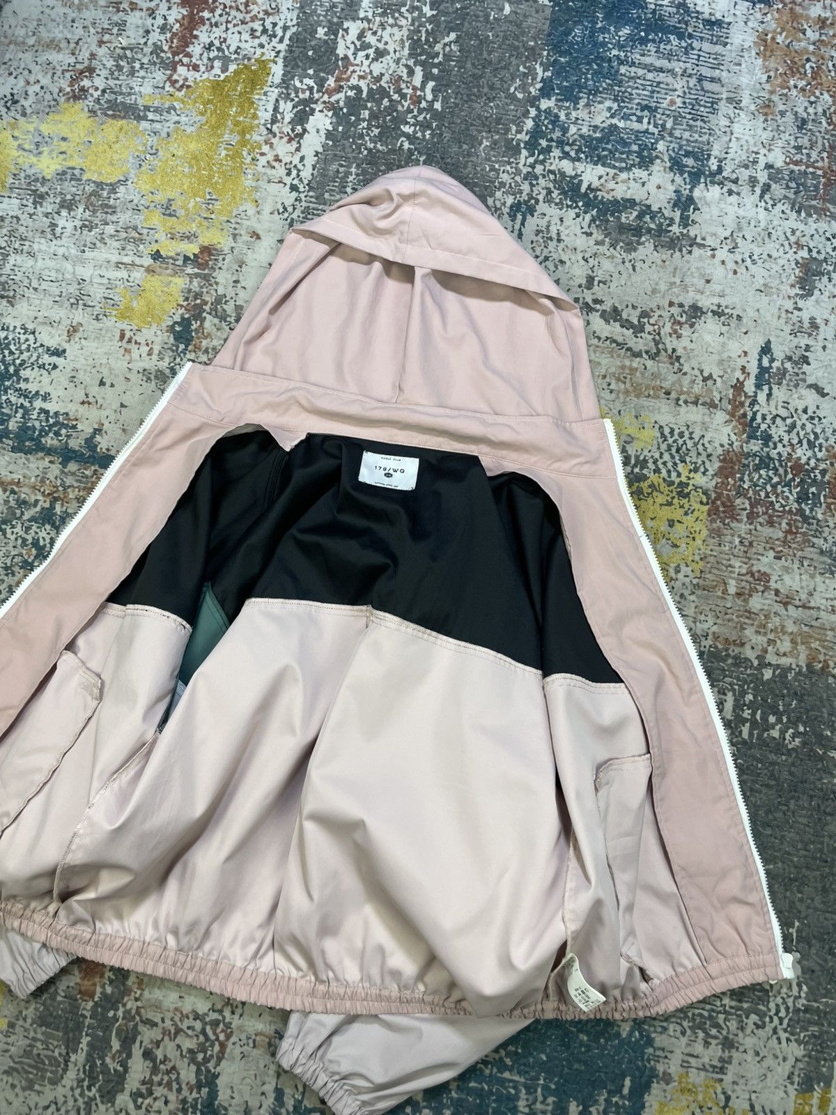 Nicole Club Nicole Club 179/WG Colorblock Hooded Windbreaker Jacket Size XS / US 0-2 / IT 36-38 - 8 Thumbnail