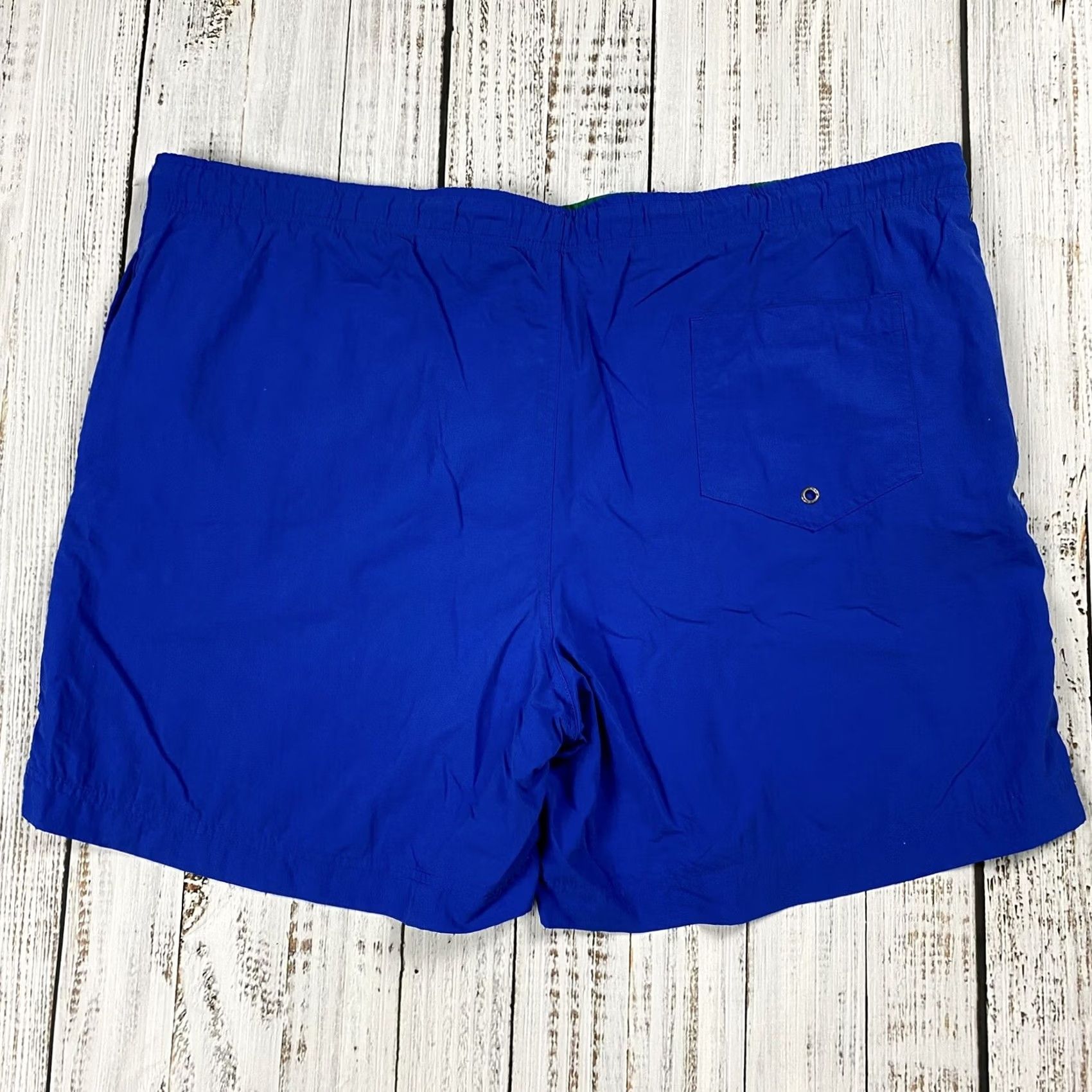 Polo Ralph Lauren VINTAGE Polo Ralph Lauren Swimwear Trunks BLUE 6" INSEAM Classic SIZE XL Mens Size US XL / EU 56 / 4 - 6 Thumbnail