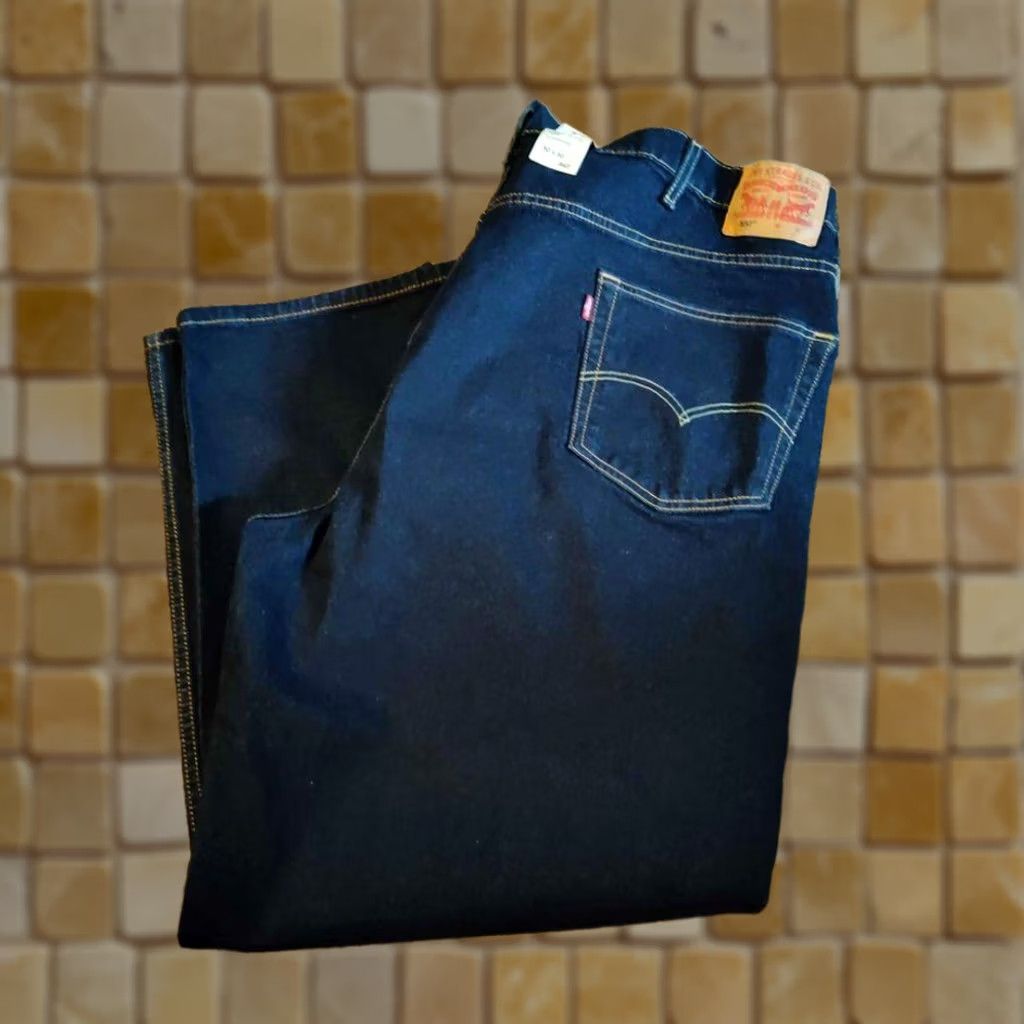 Vintage LEVI'S 550 Jeans Shirts? Size US 34 / EU 50 - 1 Preview