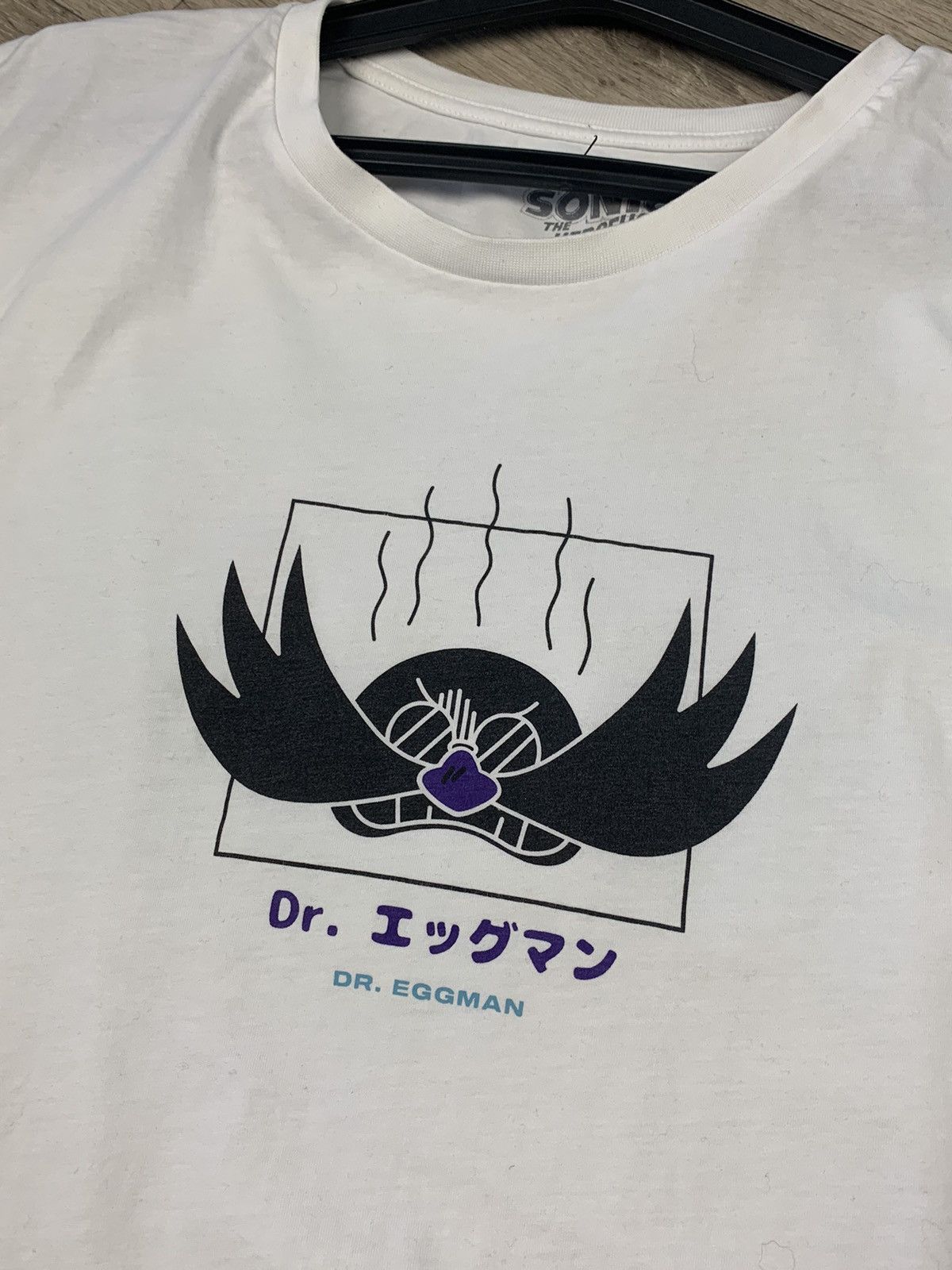 Other Sega Sonic T-Shirt The Hedgenog Tee Cartoon Japan Style Logo Size US XXL / EU 58 / 5 - 4 Thumbnail
