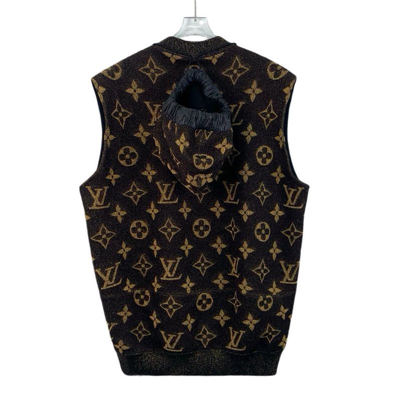 Louis Vuitton Louis Vuitton Sleeveless pullover sweatshirt with 22 dark Size L / US 10 / IT 46 - 2 Thumbnail