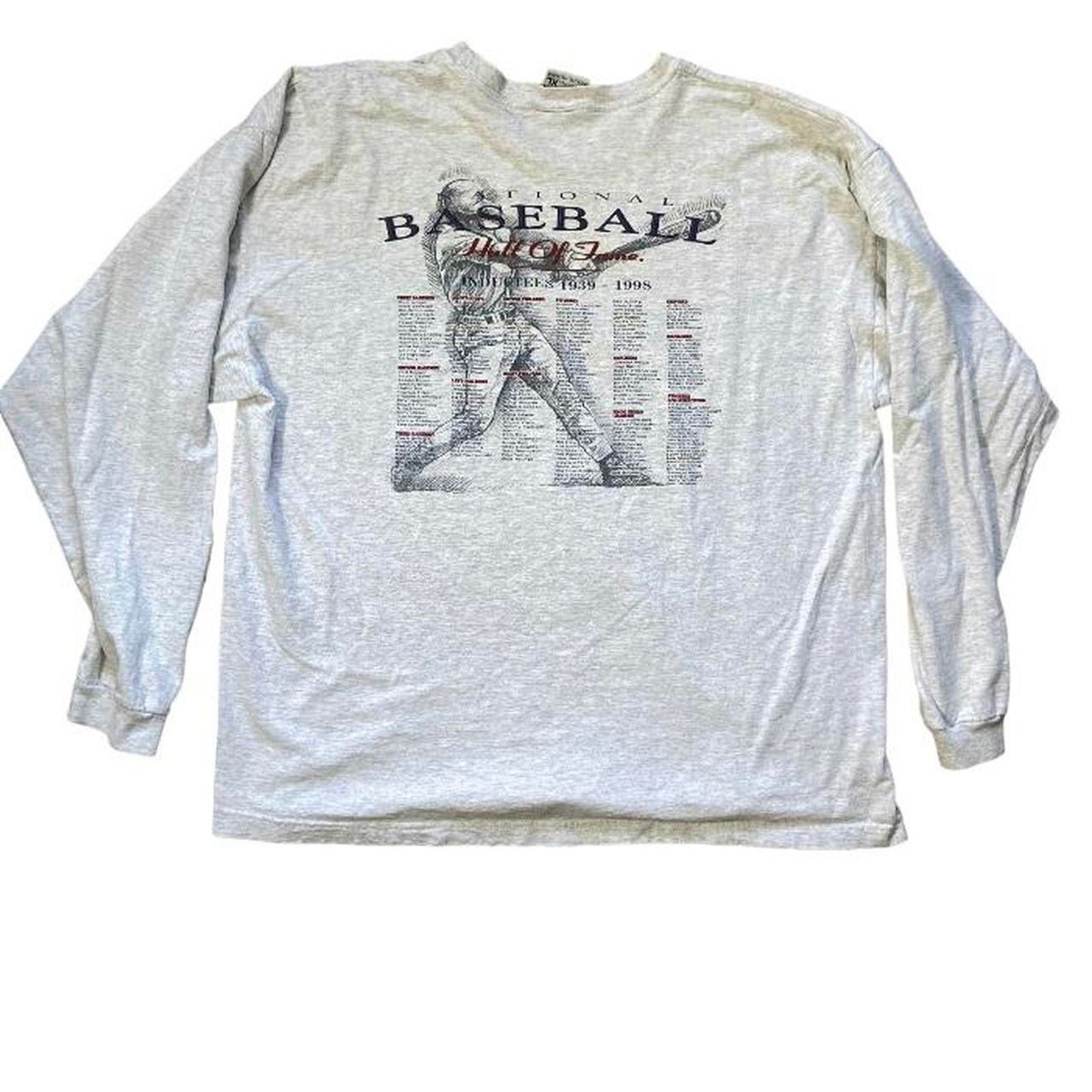 Fruit Of The Loom 90s long sleeve grey Size US XL / EU 56 / 4 - 1 Thumbnail