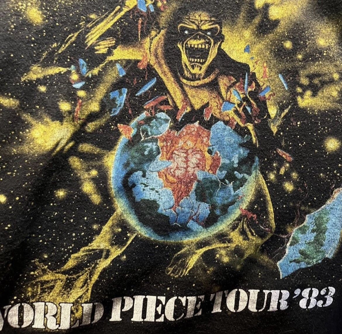 Iron Maiden Iron Maiden 2XL Mens Tshirt Vintage Size US XXL / EU 58 / 5 - 2 Thumbnail