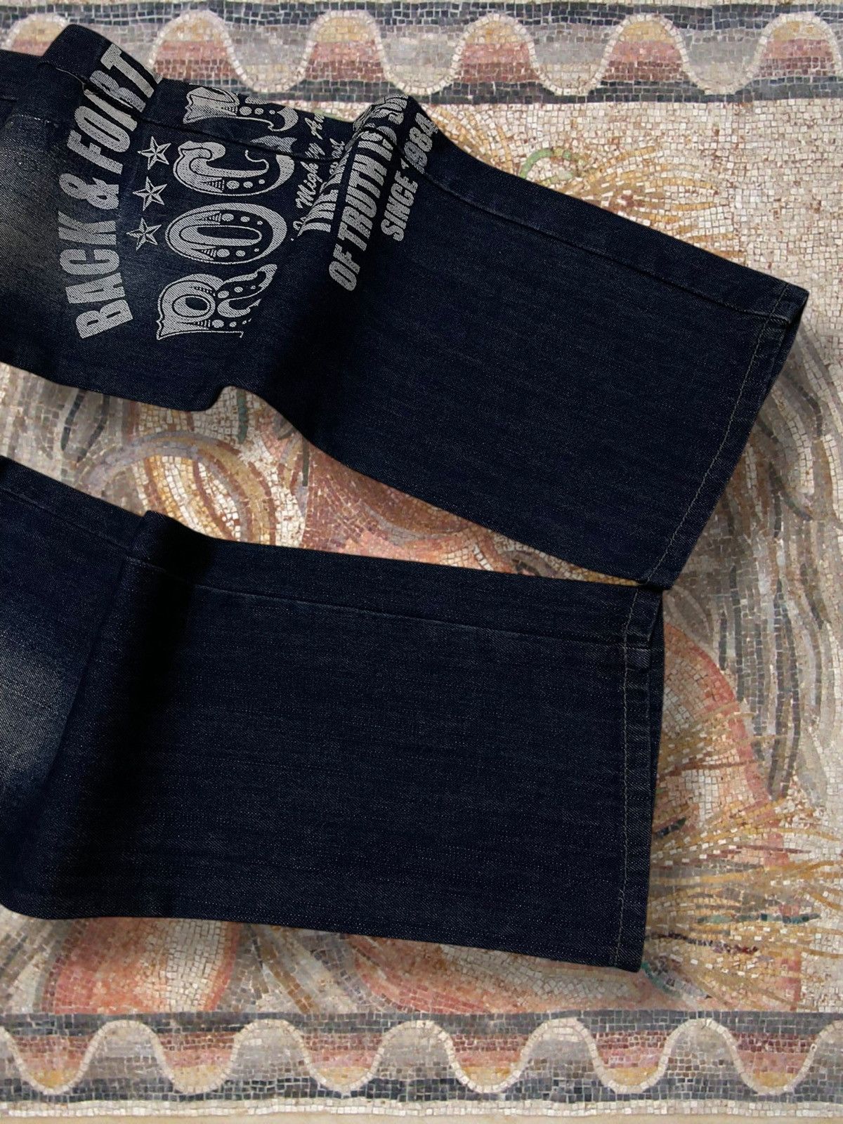 Hysteric Glamour Vintage Og 90s Designer Japan Back & Forth Distressed Denim Size US 31 - 5 Thumbnail