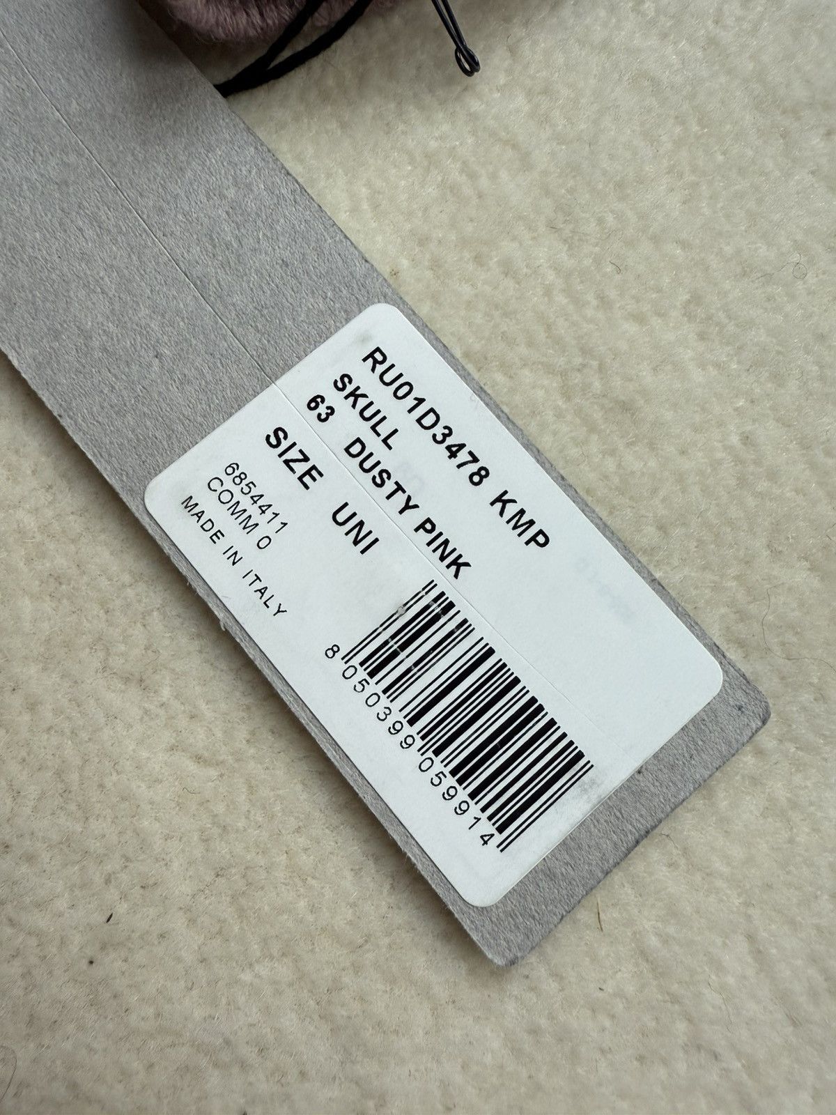 Rick Owens SS24 Rick owens dusty pink Lido balaclava grail skull hat Size ONE SIZE - 7 Thumbnail