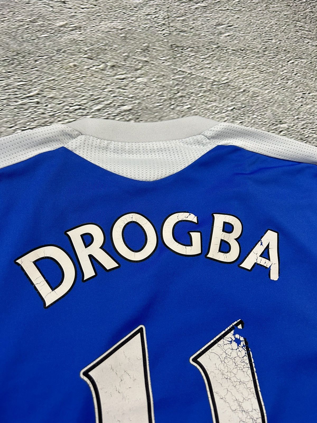 Adidas × Chelsea Soccer Drogba Chelsea Jersey vintage Adidas blue football 2011 12 Size US L / EU 52-54 / 3 - 3 Thumbnail