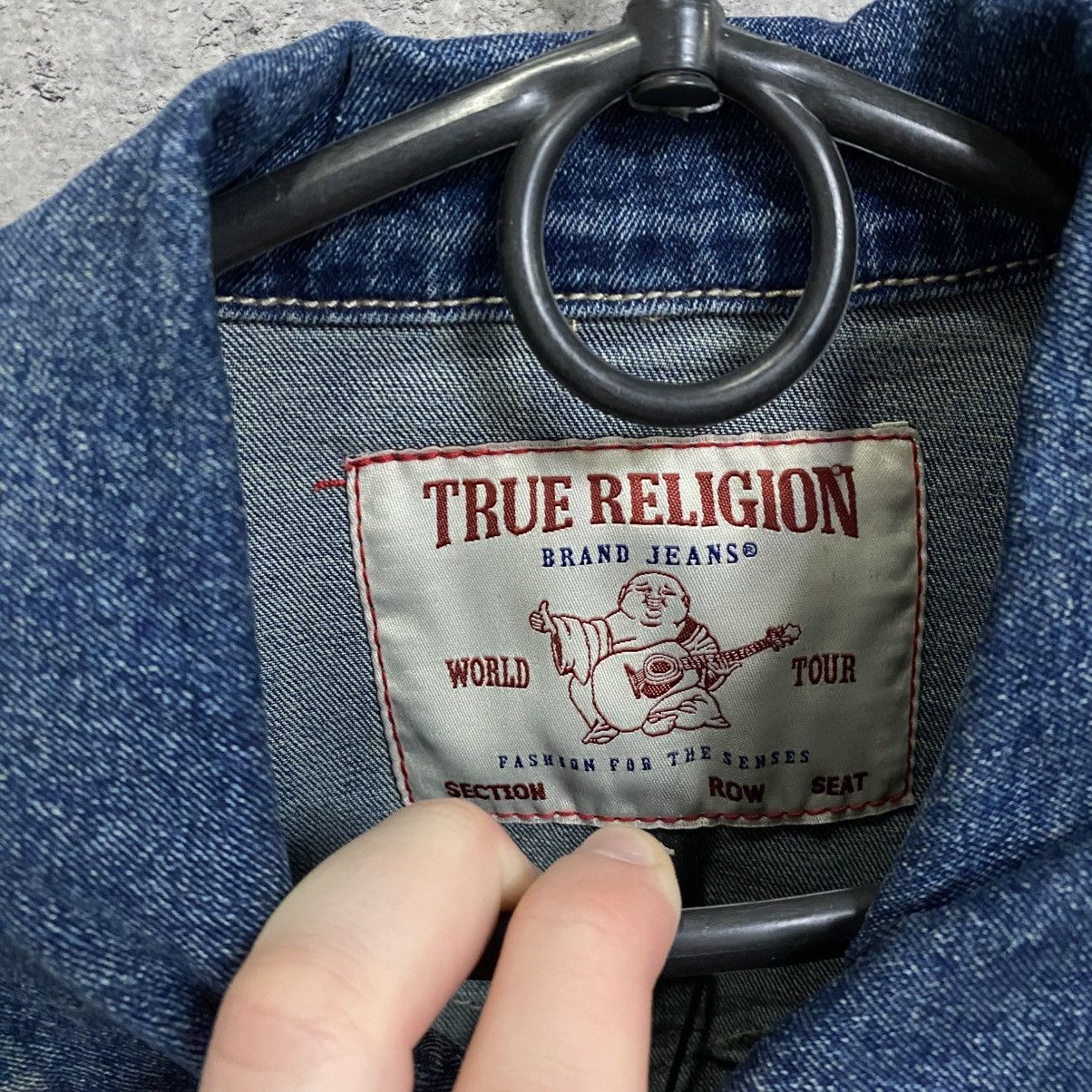True Religion Crazy Vintage Y2K True Religion Jean Jacket Size US S / EU 44-46 / 1 - 14 Thumbnail