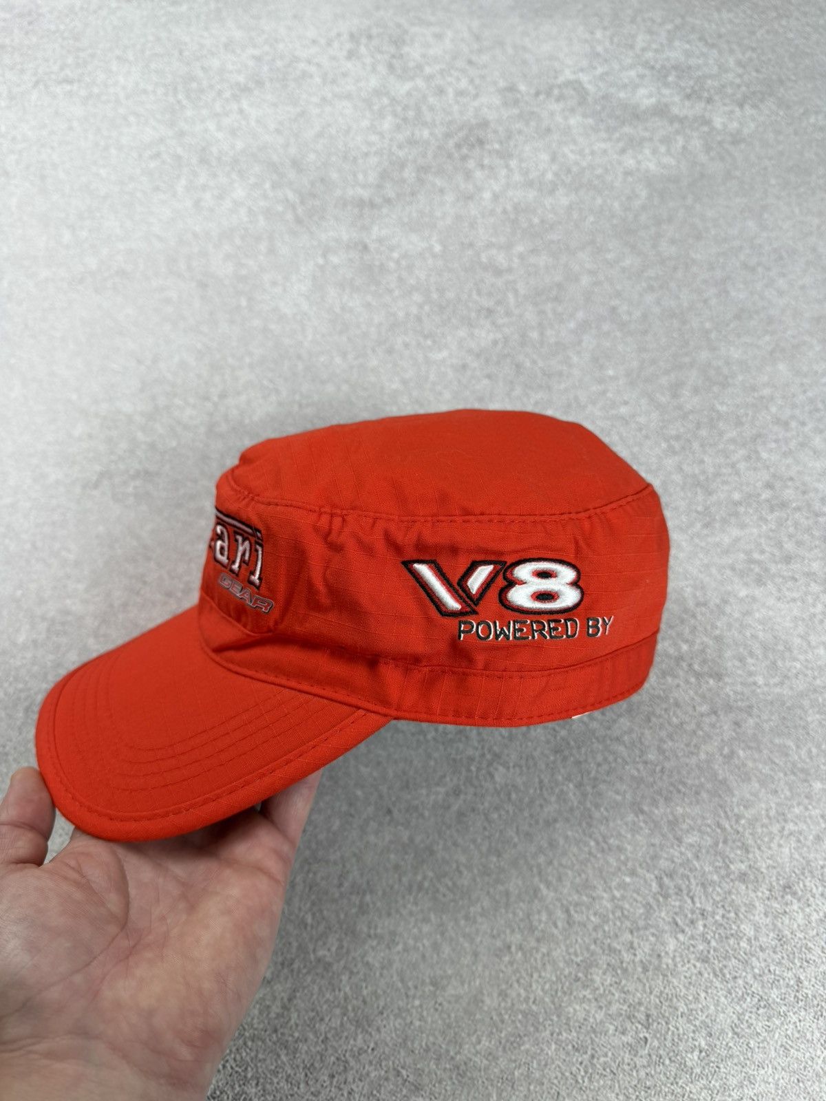 Ferrari Vintage Ferrari Formula 1 Gear V8 Baseball Cap Size ONE SIZE - 3 Thumbnail