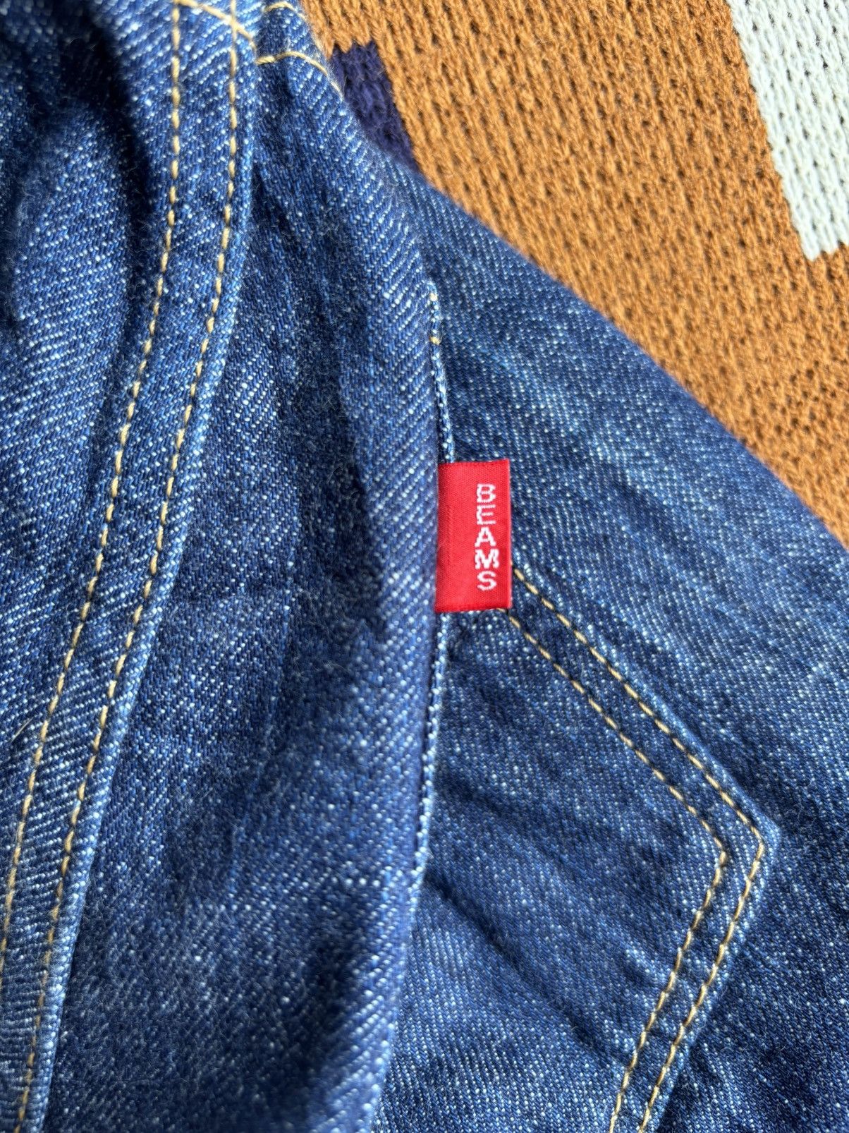 Beams Plus Beams Boy Buckle Back Selvedge Denim Size US 30 / EU 46 - 6 Thumbnail