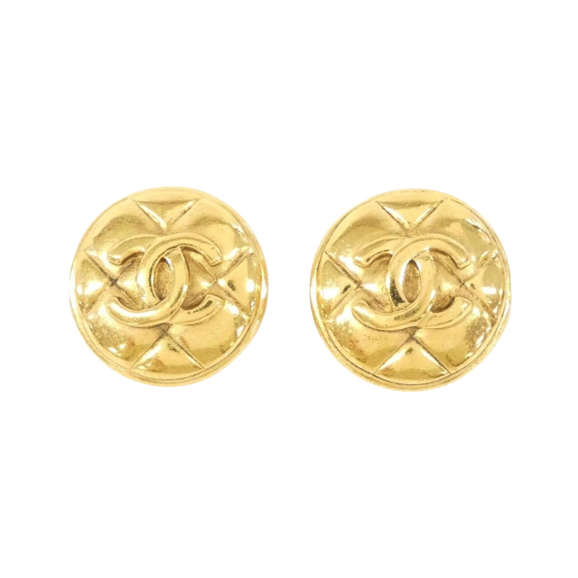 Chanel Chanel Coco Mark earring Size ONE SIZE - 1 Thumbnail